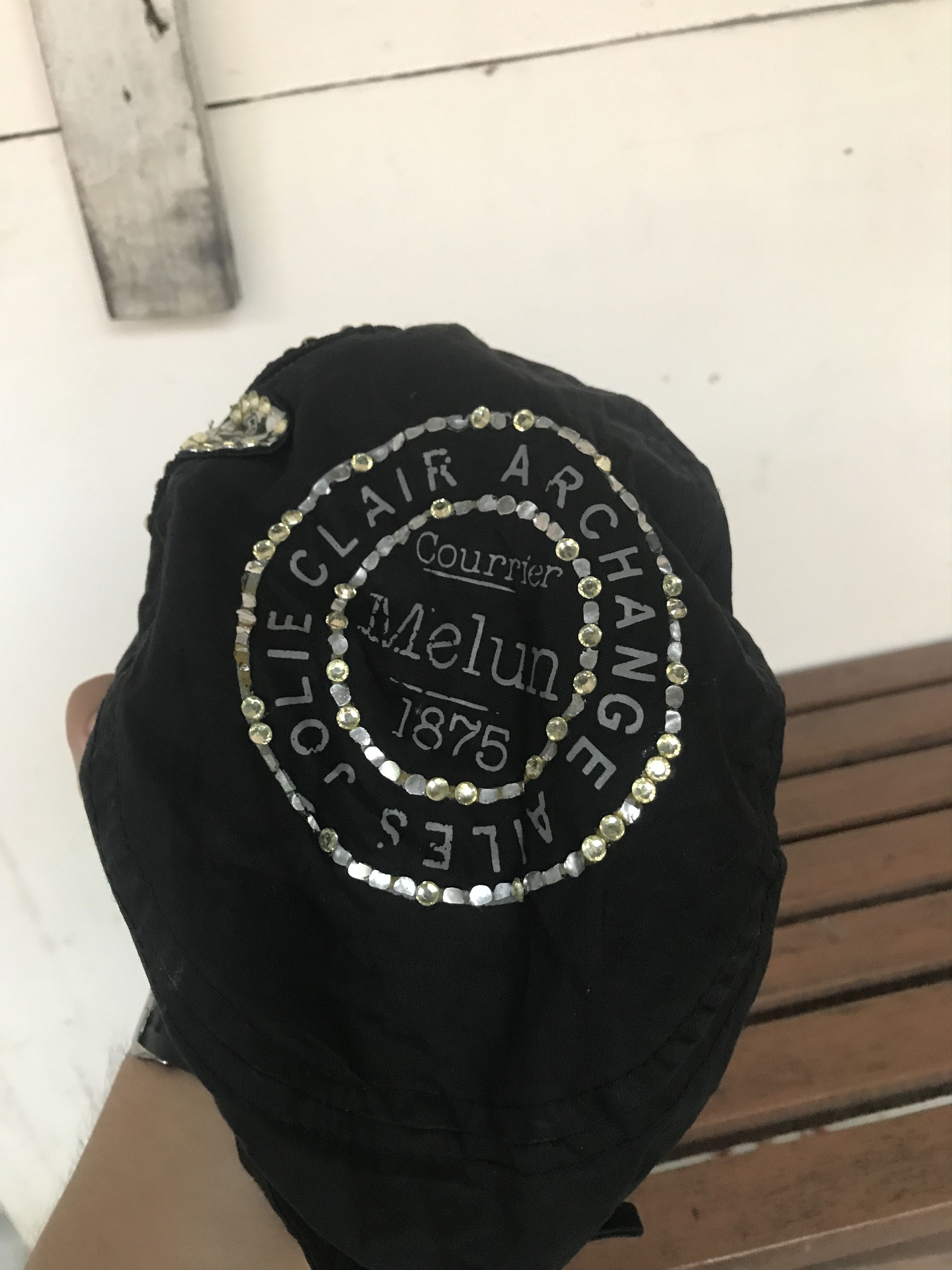 14th Addiction × 20471120 × Hysteric Glamour Y2K Studded Patrol Cap Size ONE SIZE - 3 Thumbnail