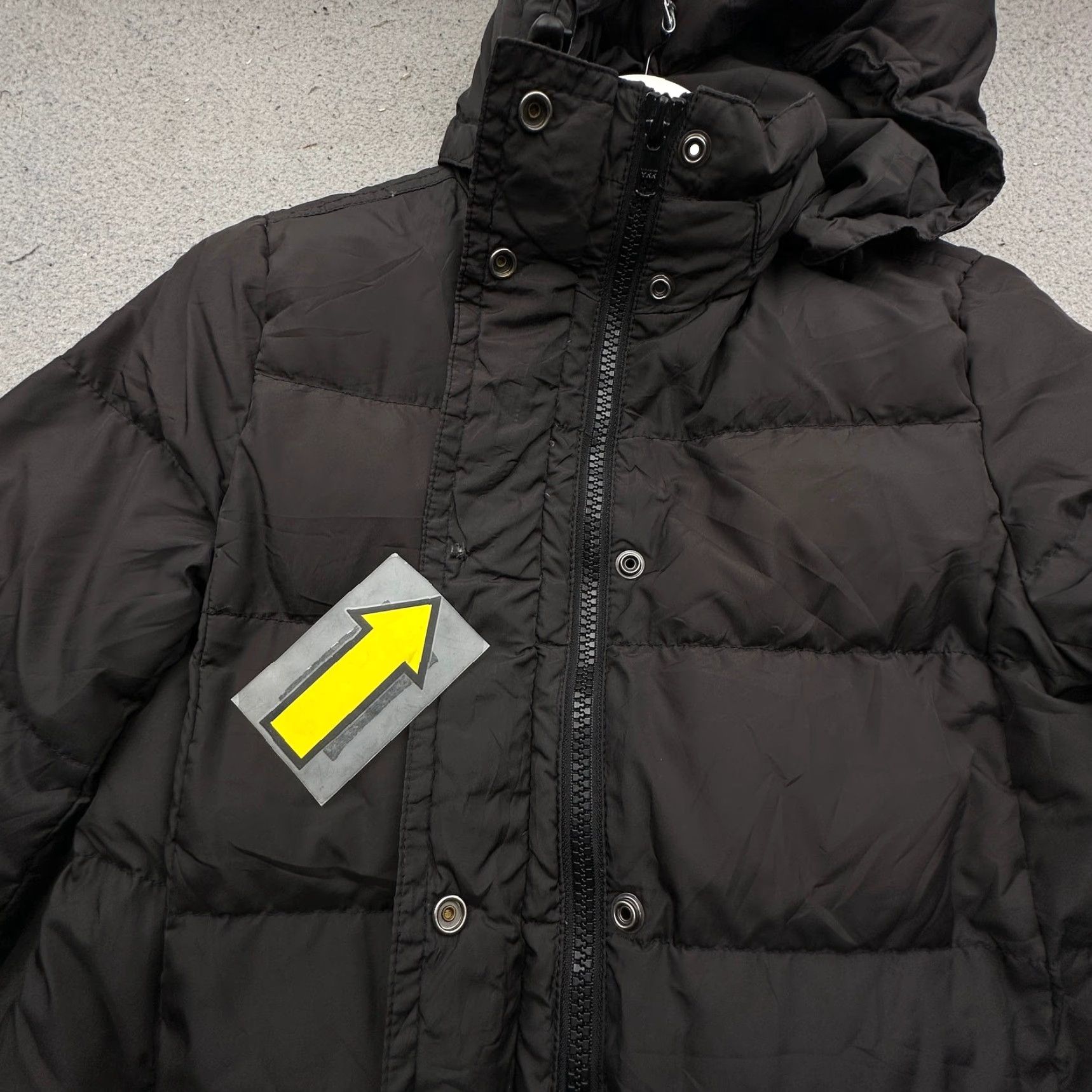 J.Crew J.CREW Parka Jacket Women Small Hooded Black Down Insulated Puffer Long Coat Coat (Jacket/Coat) - XS? Size S / US 4 / IT 40 - 7 Thumbnail
