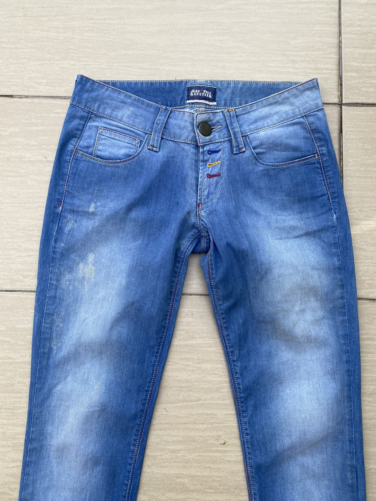 Jean Paul Gaultier vintage jegging jean’s paul gaultier Size 27" / US 4 / IT 40 - 9 Thumbnail