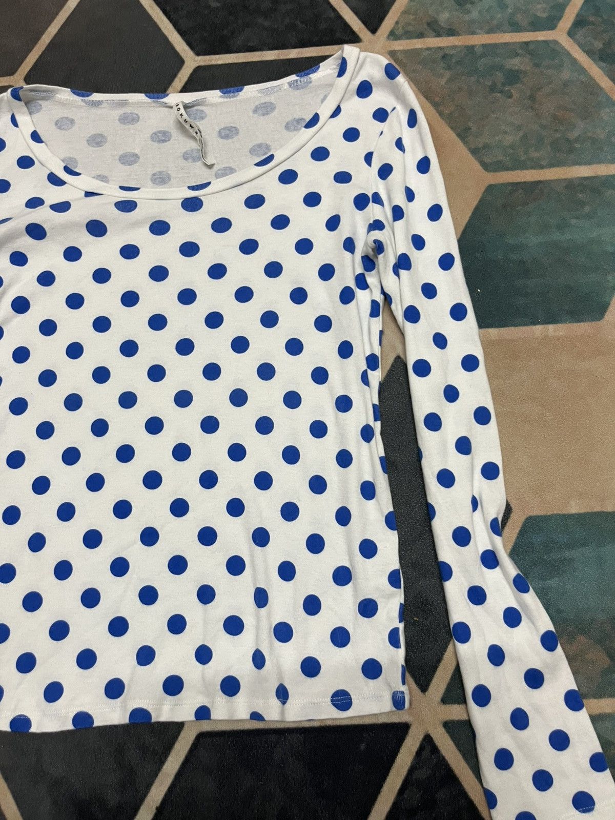 Sunao Kuwahara 💥Japanese Designer Sunao Kuwahara Polka Dot Shirts Size M / US 6-8 / IT 42-44 - 4 Thumbnail