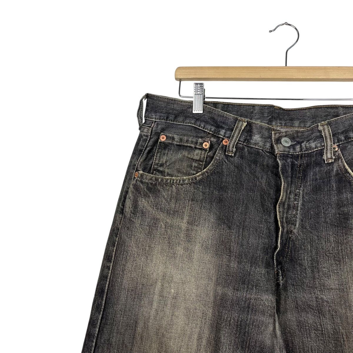 Levi's Vintage Levis Lot 559 Distressed Denim Jeans Size US 34 / EU 50 - 6 Thumbnail