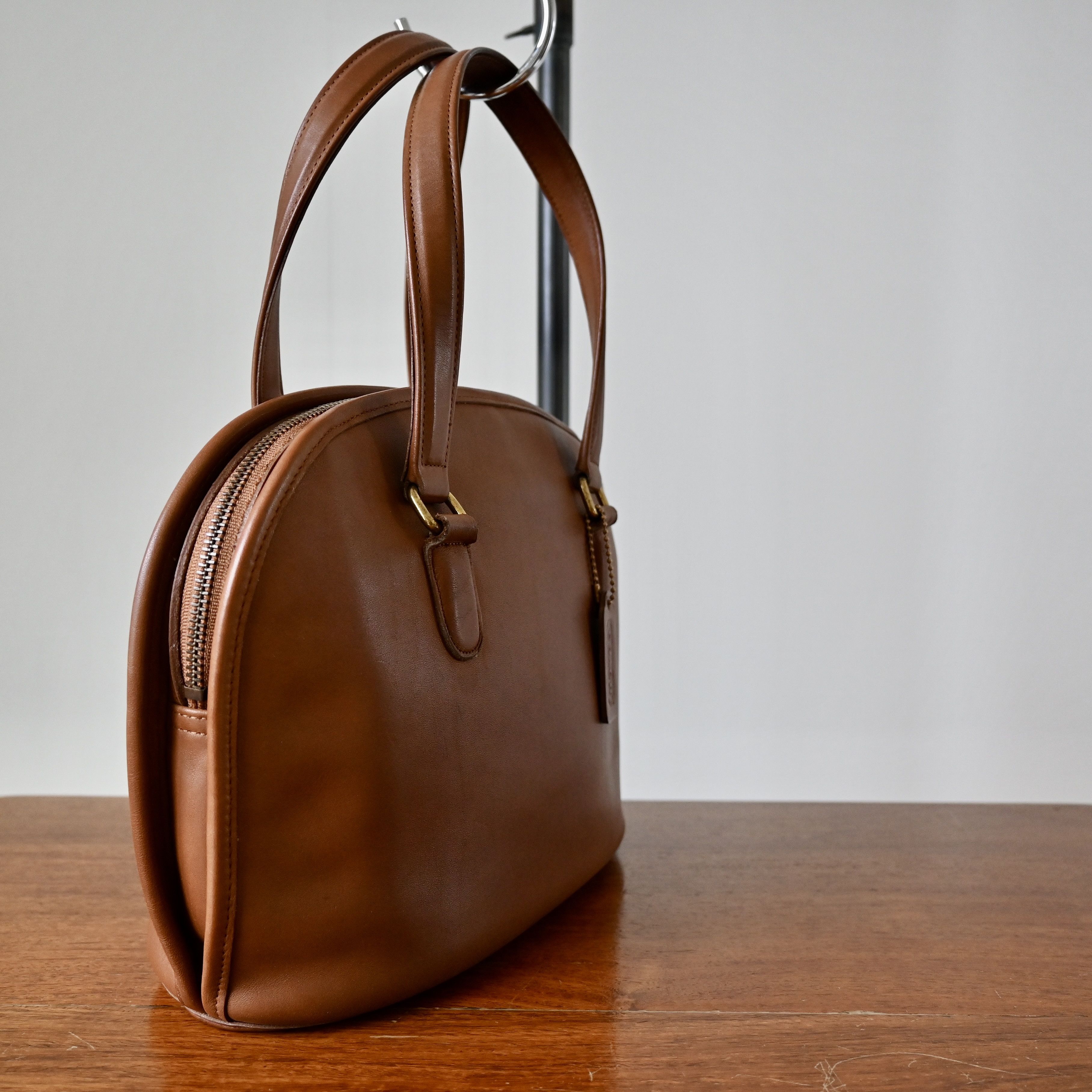Coach Vintage COACH 9958 Pelham brown satchel, zip dome bag Size ONE SIZE - 3 Thumbnail