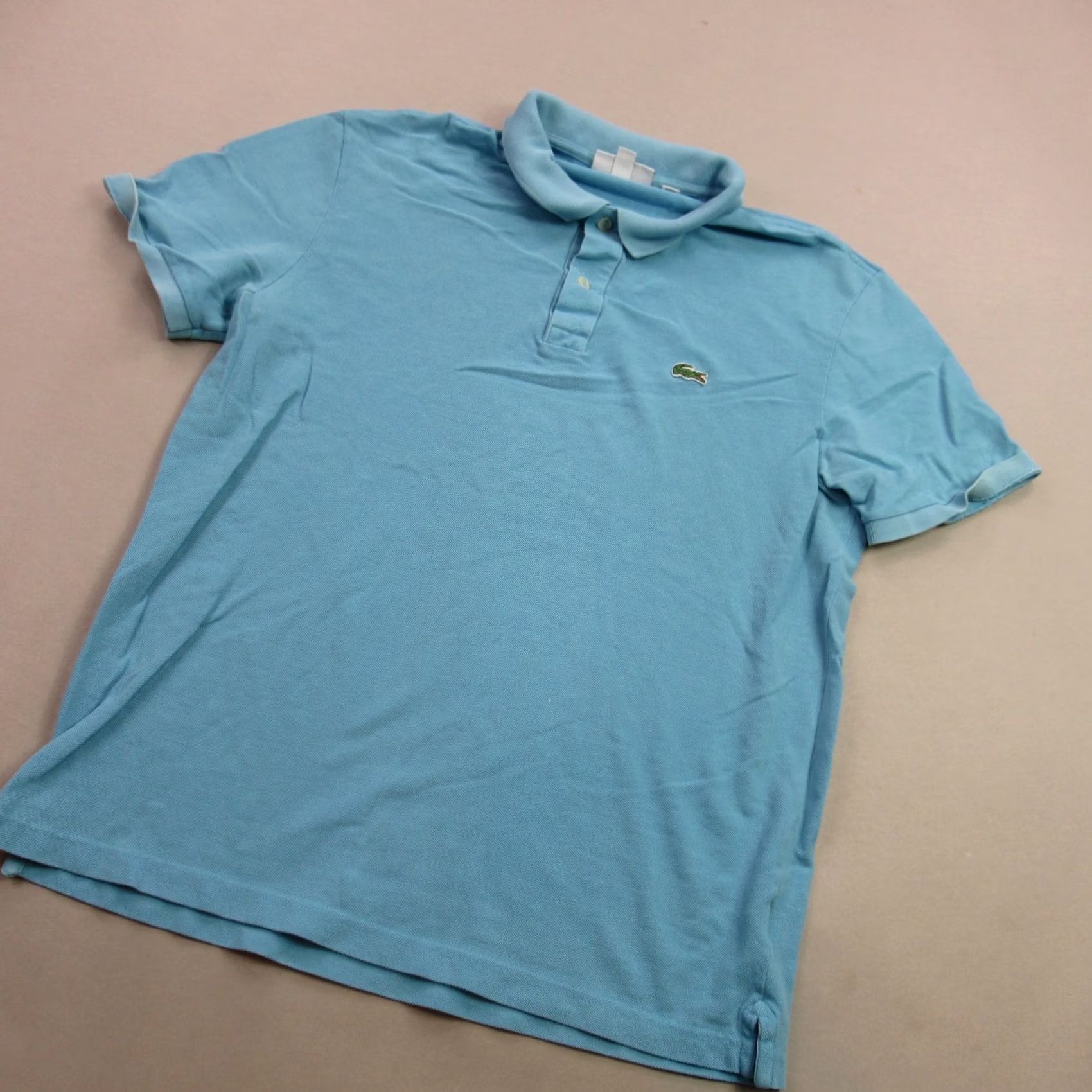 Lacoste Lacoste Shirt Mens XL Blue Short Sleeve Polo Golf Outdoors Lightweight Slim Size US XL / EU 56 / 4 - 2 Thumbnail