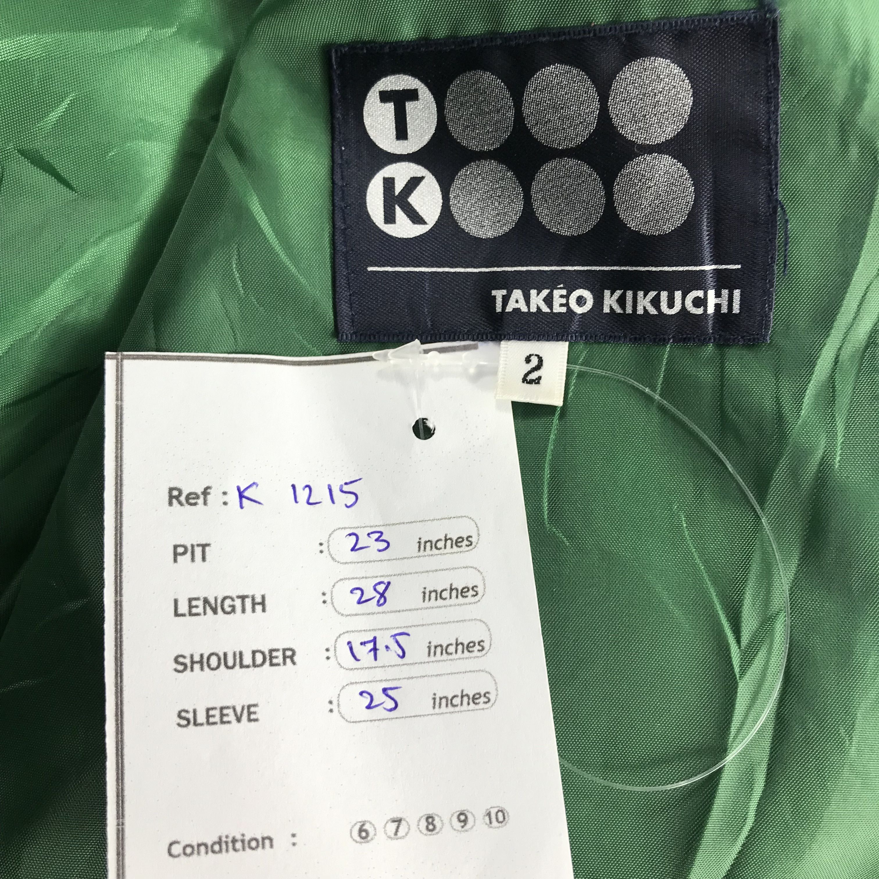 Japanese Brand Vintage Takeo Kikuchi Hooded Jacket Nylon Polyester Jacket Size US M / EU 48-50 / 2 - 12 Thumbnail