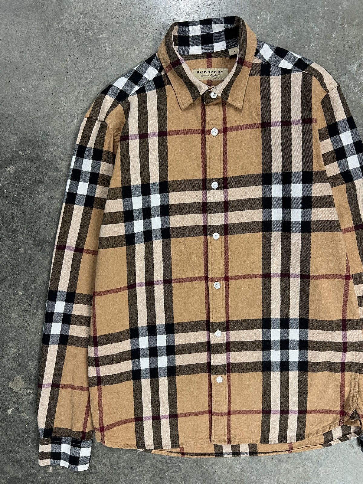 Burberry Burberry Nova Check Flannel Shirt Size US M / EU 48-50 / 2 - 2 Thumbnail
