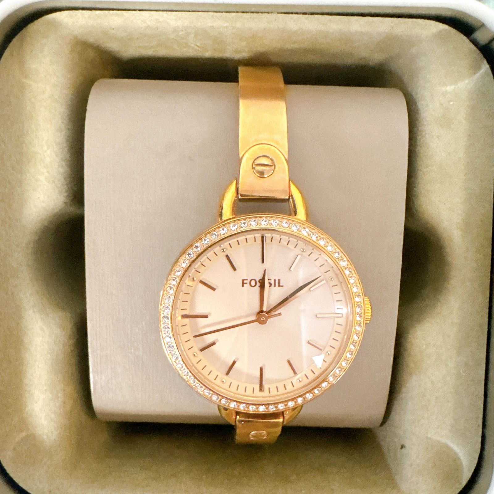 Fossil Fossil BQ3163 Classic Minute Three-Hand Rose Stainless Steel Size ONE SIZE - 1 Thumbnail