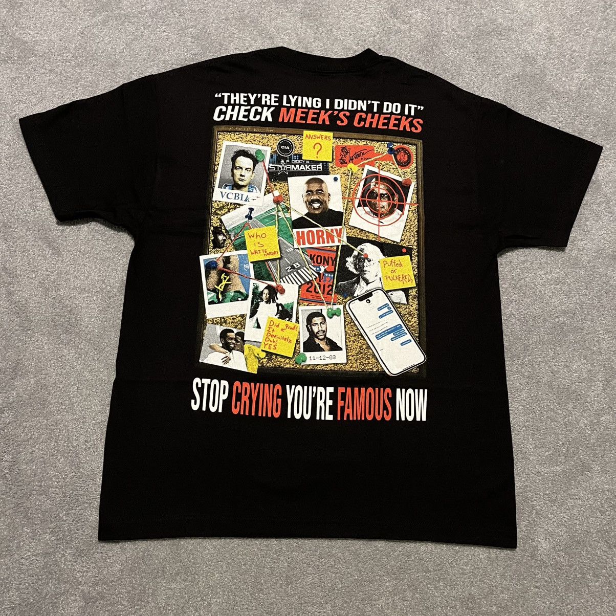 Other Sam Hyde Cash Star RIP P Diddy Did It Graphic Humor T Shirt Size US XL / EU 56 / 4 - 2 Thumbnail