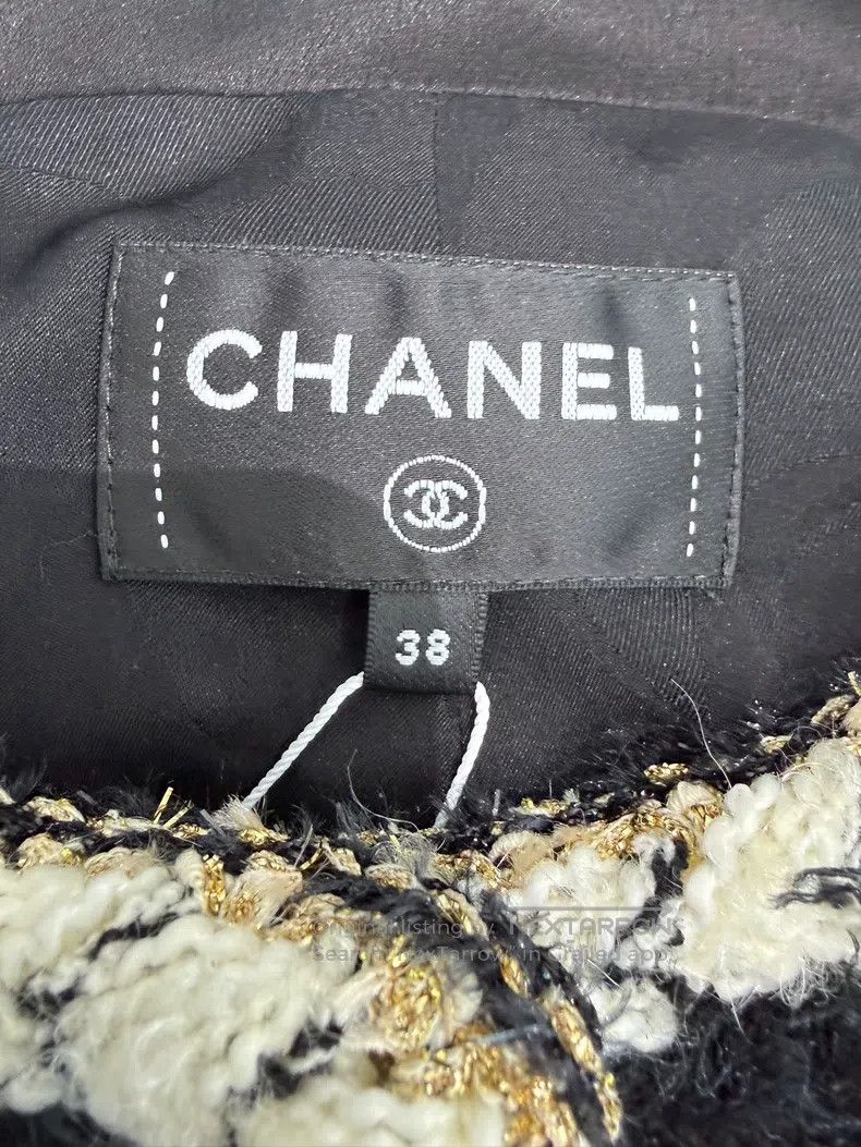Chanel Chanel Black tassel wool vest skirt Size XS / US 0-2 / IT 36-38 - 4 Thumbnail