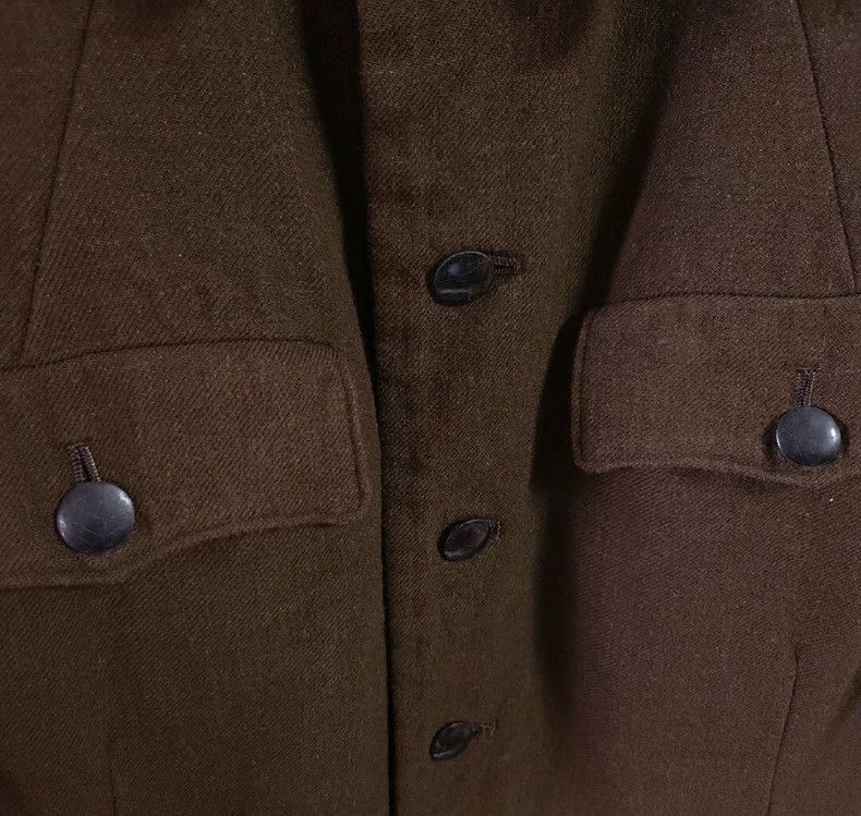 Yohji Yamamoto yohji yamamoto 2003AW show military coat-2505 Size US XL / EU 56 / 4 - 4 Thumbnail
