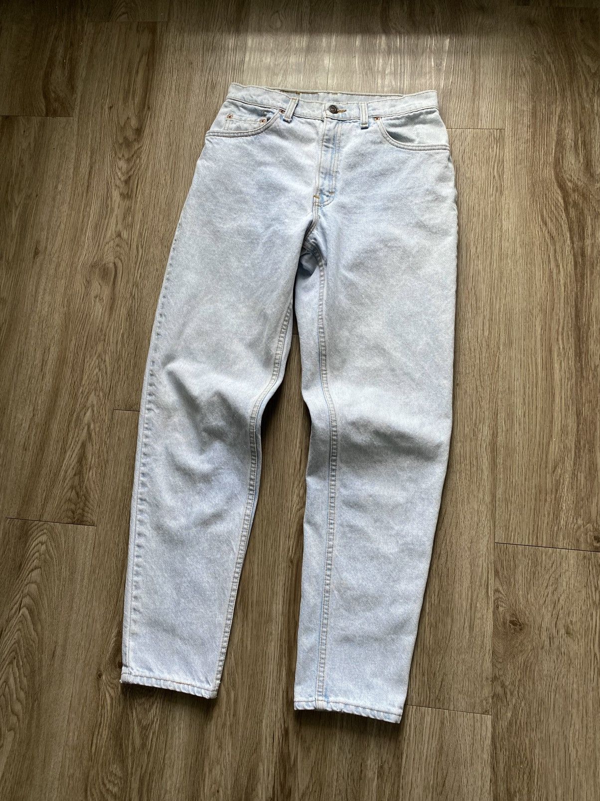 Levi's Vintage 90s Levis USA Light Wash Denim Jeans Size US 28 / EU 44 - 3 Thumbnail