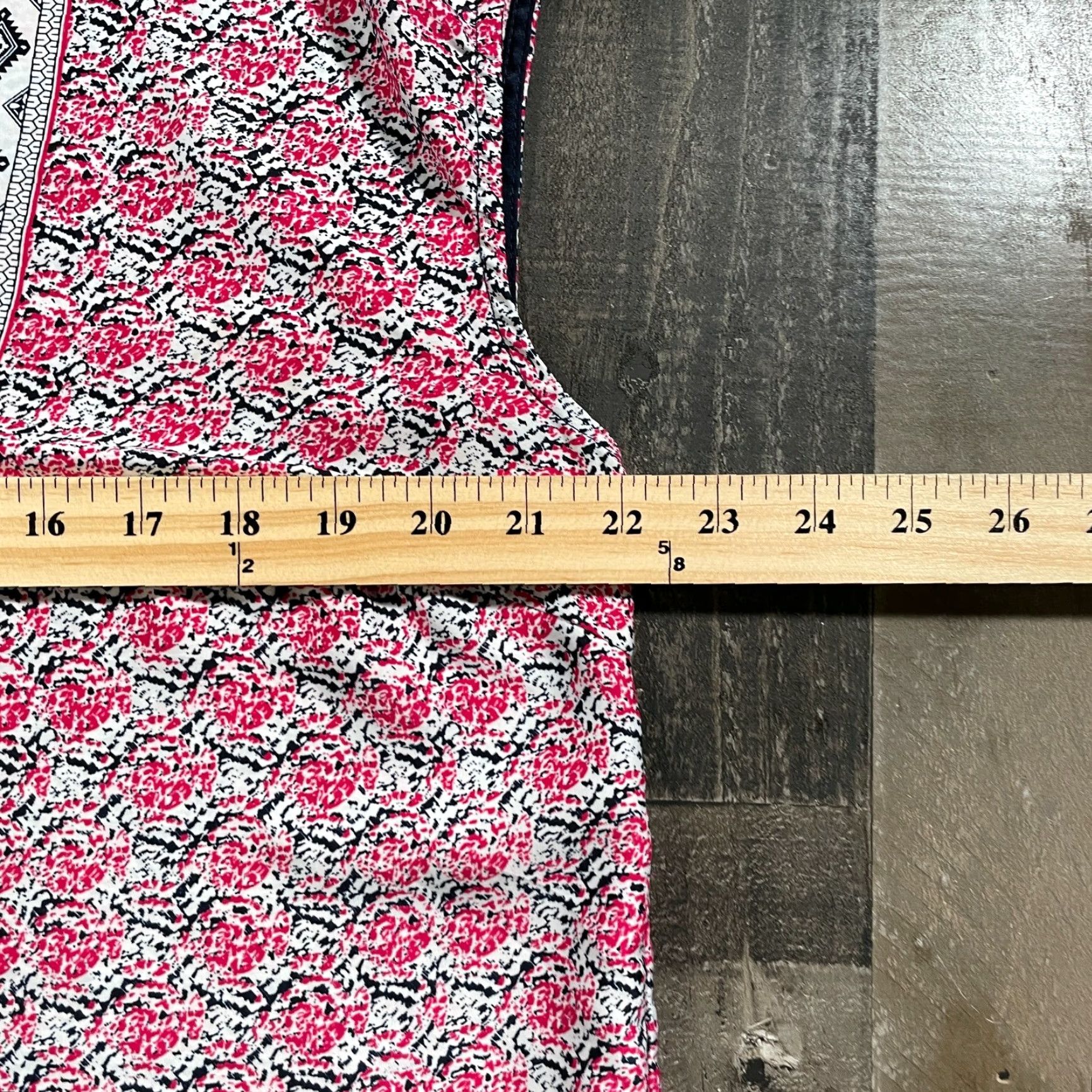 Vintage Dalia Tank Womens L Pink Floral Sleeveless V-Neck Basic Casual Size L / US 10 / IT 46 - 5 Thumbnail