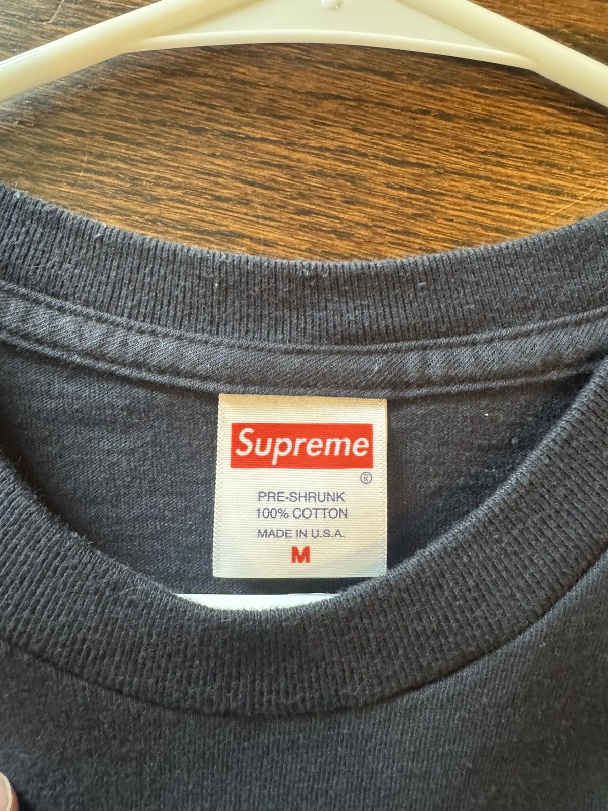 Supreme Supreme Remember Your Friends Tee Navy Size US M / EU 48-50 / 2 - 4 Thumbnail
