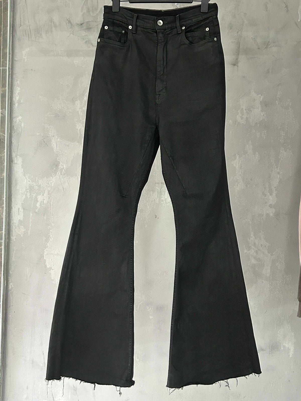 Rick Owens Drkshdw RICK OWENS BOLANS BOOTCUT WASH SIZE 30 Size US 30 / EU 46 - 2 Thumbnail