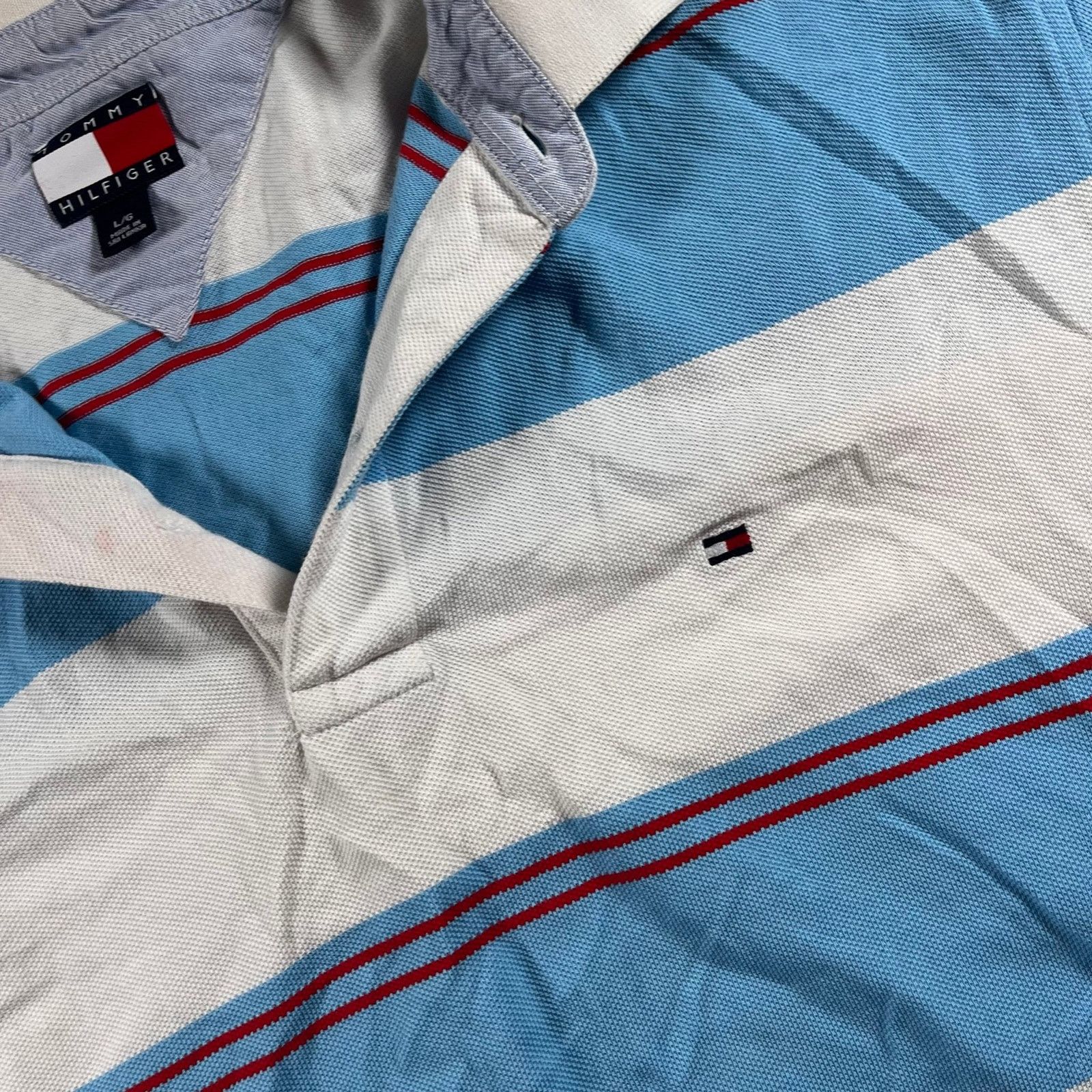 Tommy Hilfiger Y2K Tommy Hilfiger polo Size US L / EU 52-54 / 3 - 3 Thumbnail