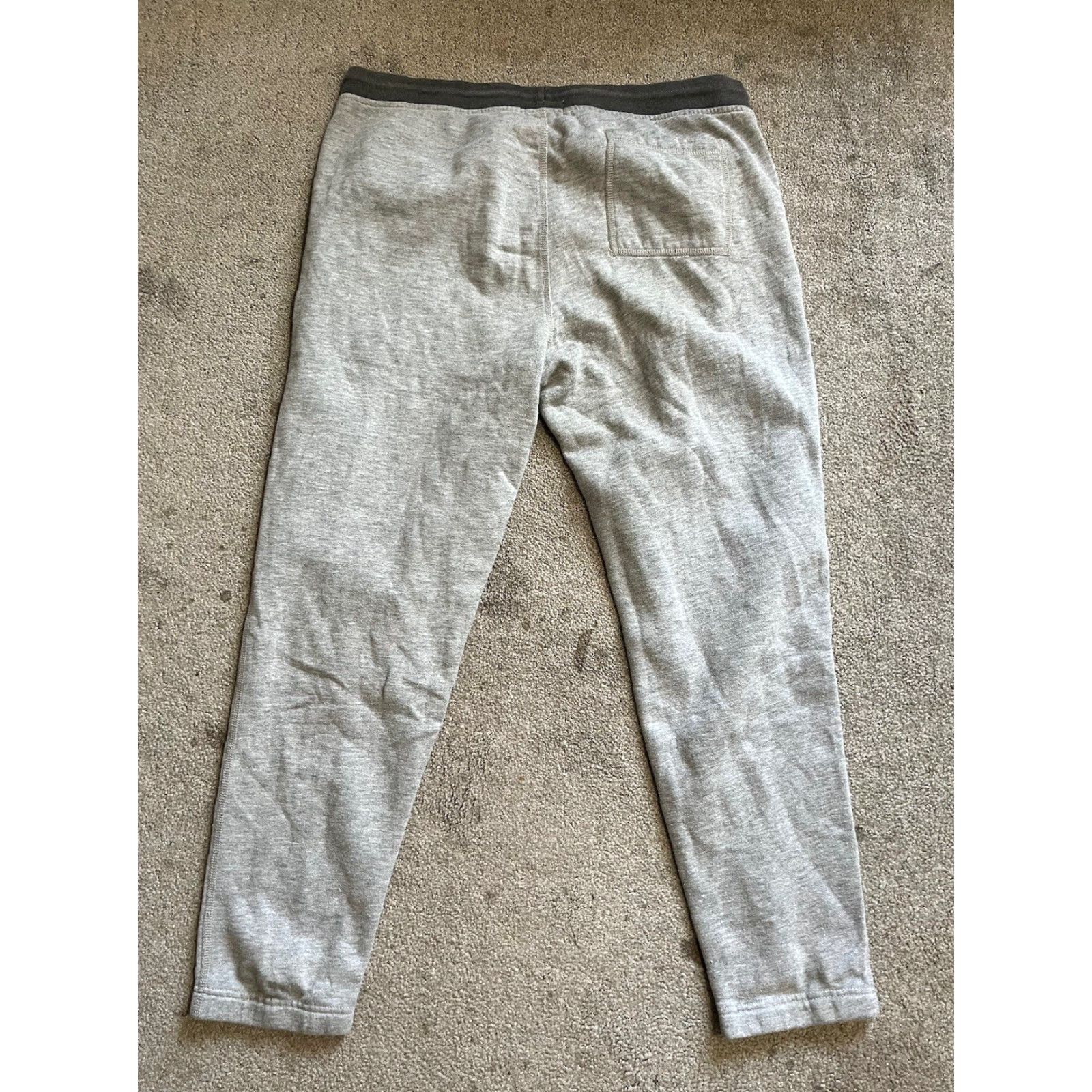 J.Crew J.Crew Sweatpants Mens M Gray Authentic Fleece Joggers Drawstring Lounge Pants Size US 31 - 3 Thumbnail