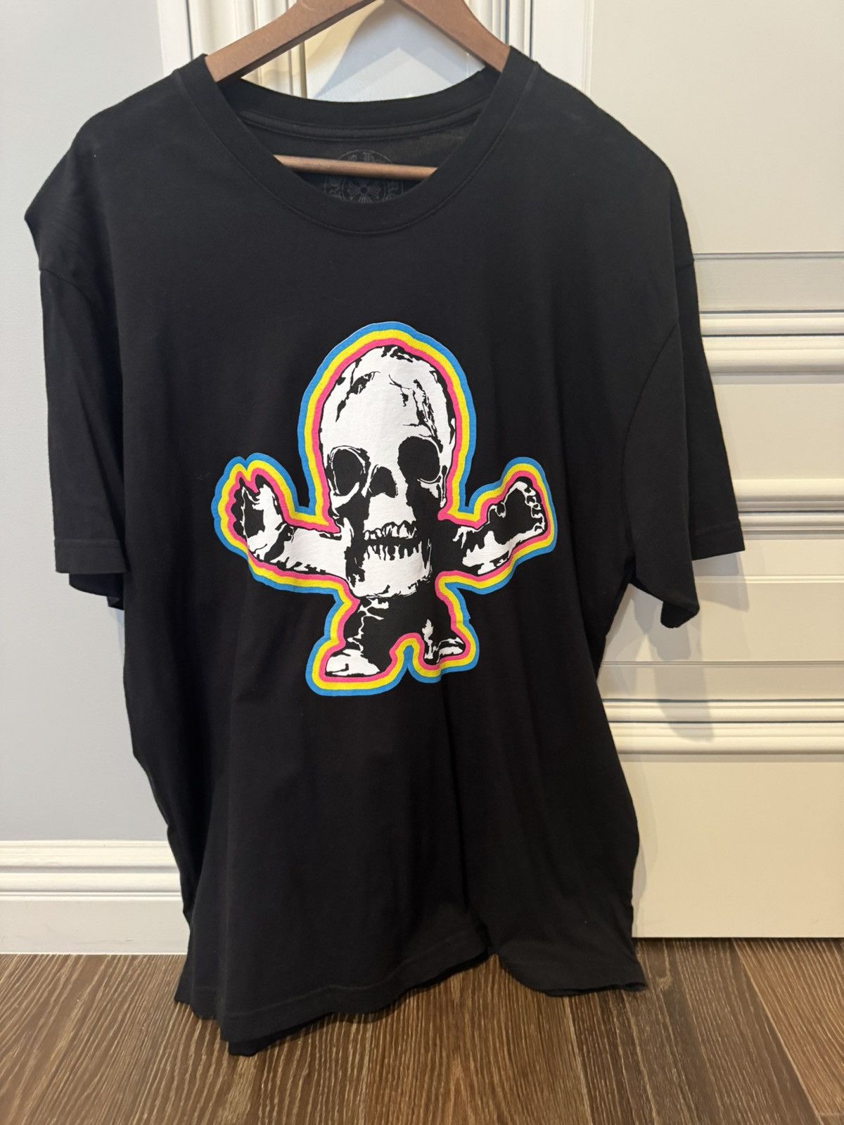 Chrome Hearts Short Sleeve Rainbow Shirt