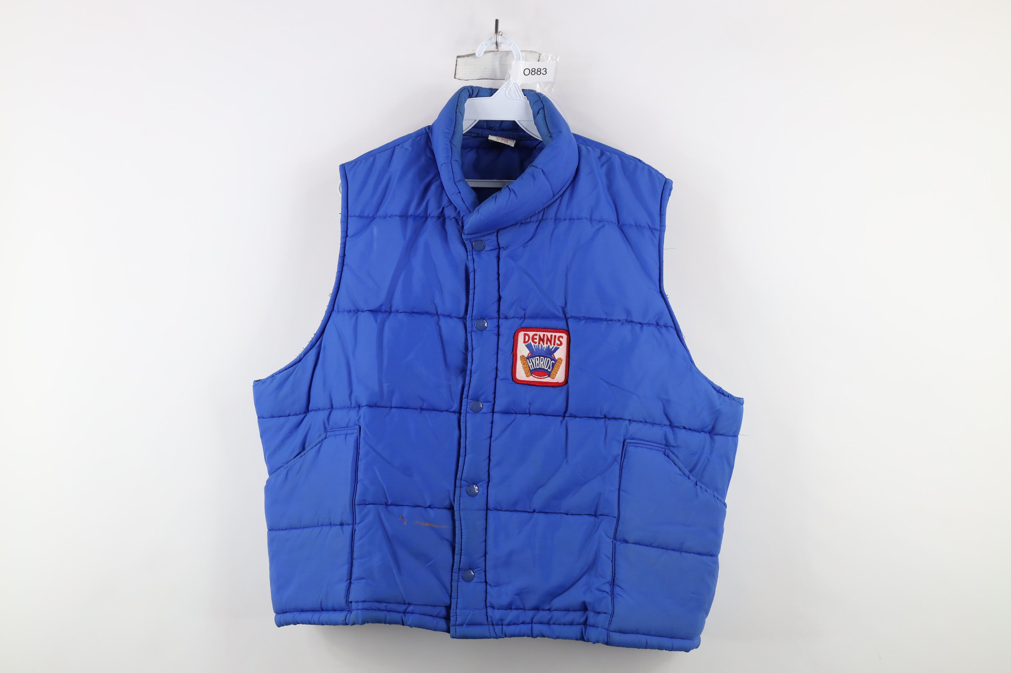 Vintage Vintage 70s 80s Streetwear Seeds Puffer Vest Jacket USA Size US XL / EU 56 / 4 - 1 Thumbnail