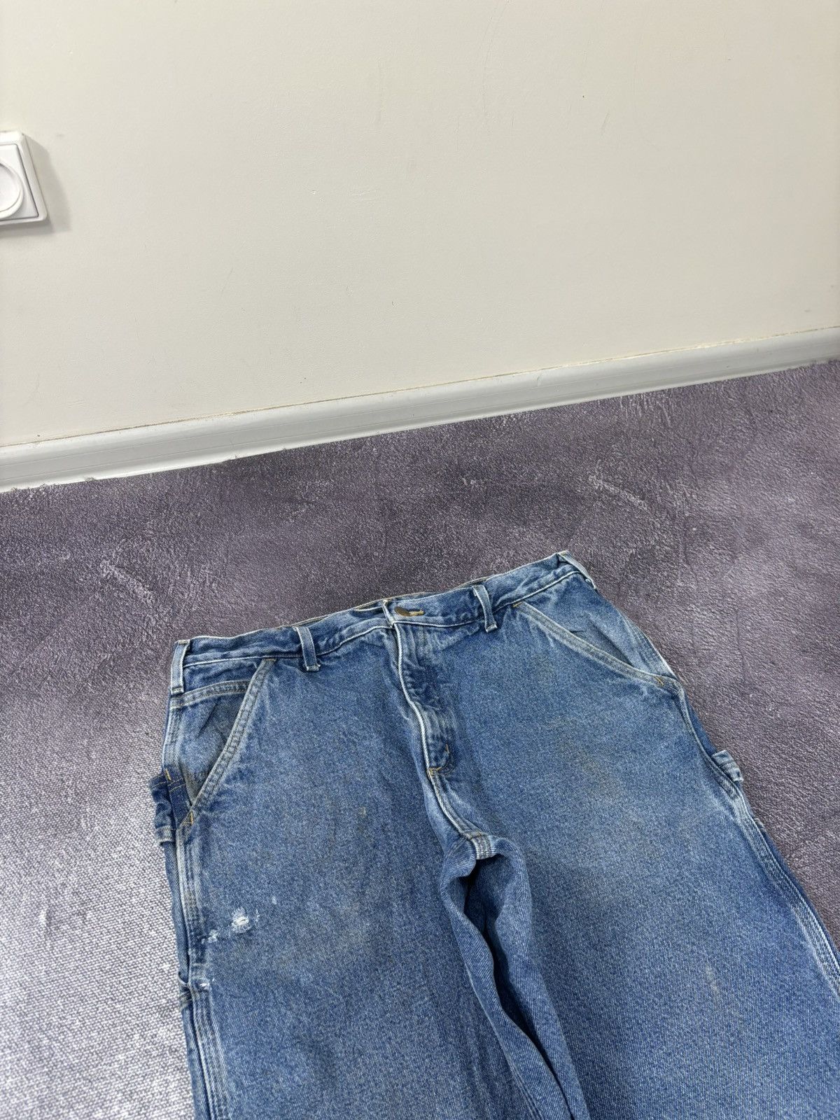 Carhartt Vintage Carhartt USA Workwear Insulated Denim Baggy Jeans Size US 36 / EU 52 - 14 Thumbnail