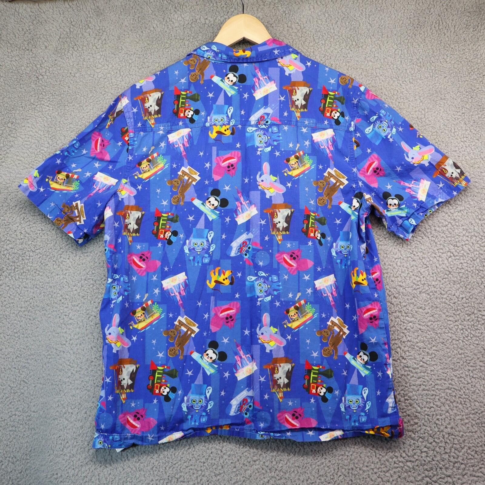 Disney Disney Parks Joey Chou Button Camp Shirt Men Medium Mickey Size US M / EU 48-50 / 2 - 7 Thumbnail