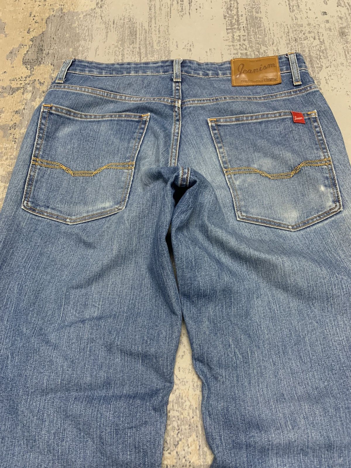 Japanese Brand Vintage Edwin Japanese Distressed Straight Fit Jeans Size US 32 / EU 48 - 13 Thumbnail