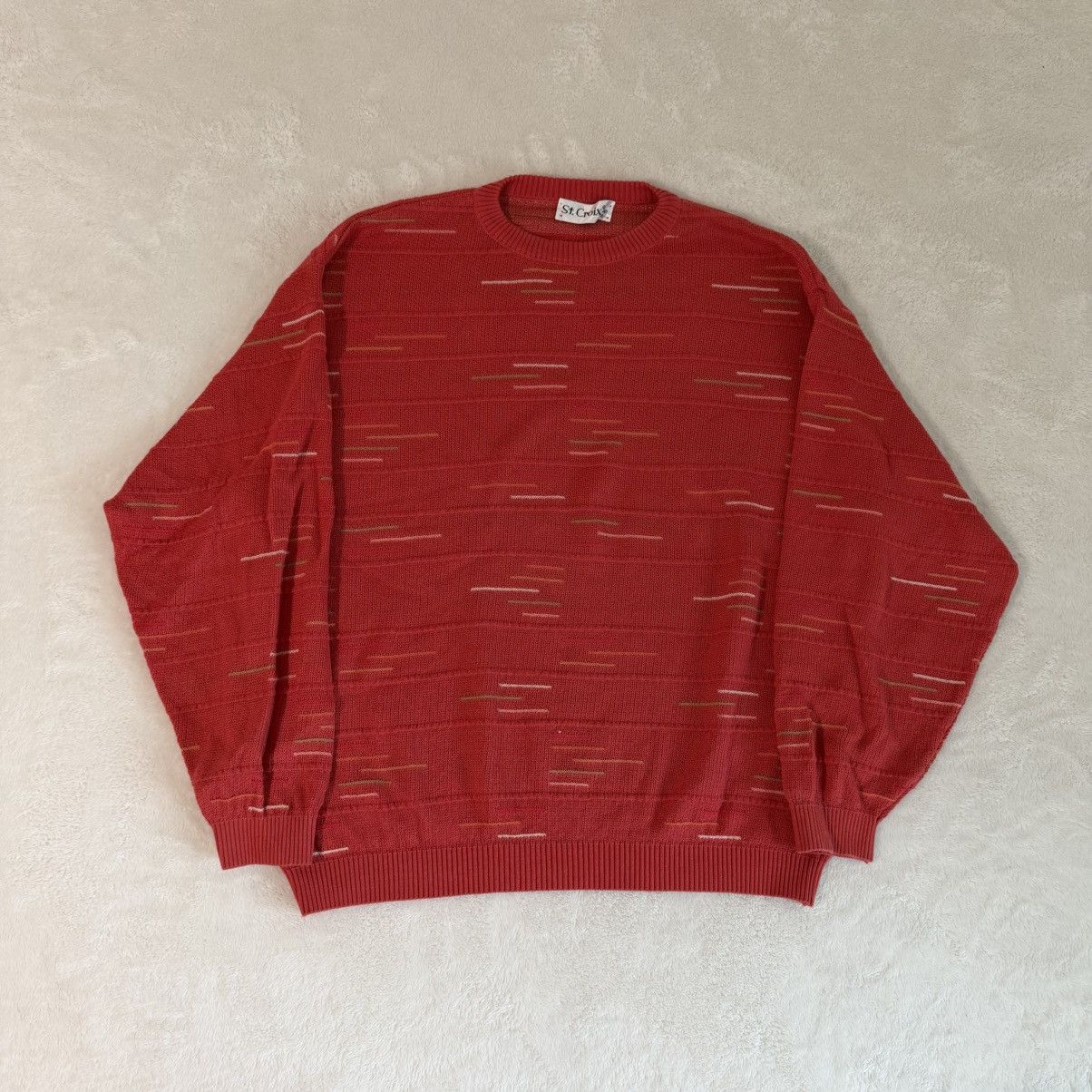 St. Croix Vintage Red St. Croix Crewneck Sweater Size US M / EU 48-50 / 2 - 1 Thumbnail