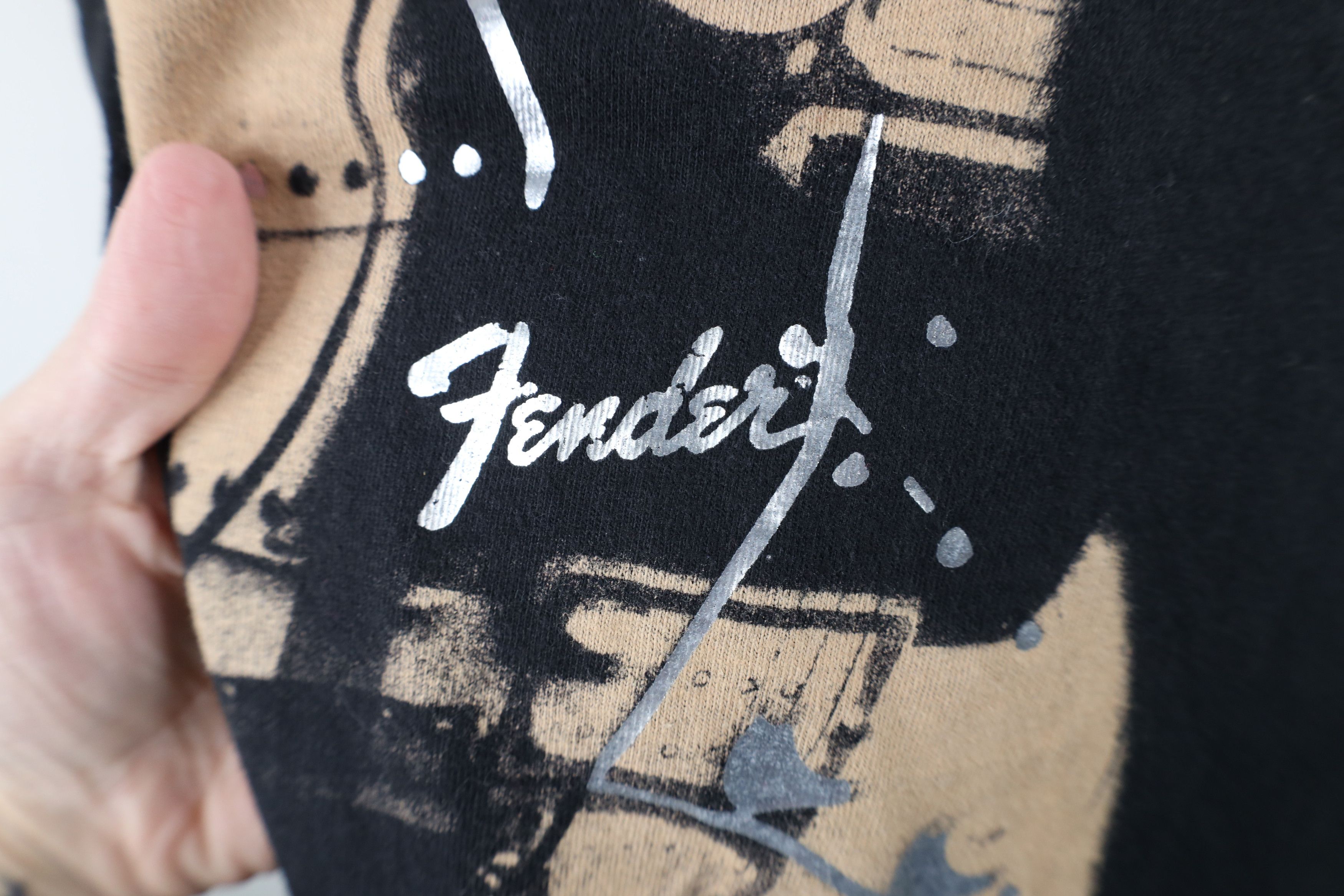 Fender Vintage Fender Guitars Spell Musician Guitar T-Shirt Black Size US XL / EU 56 / 4 - 6 Thumbnail