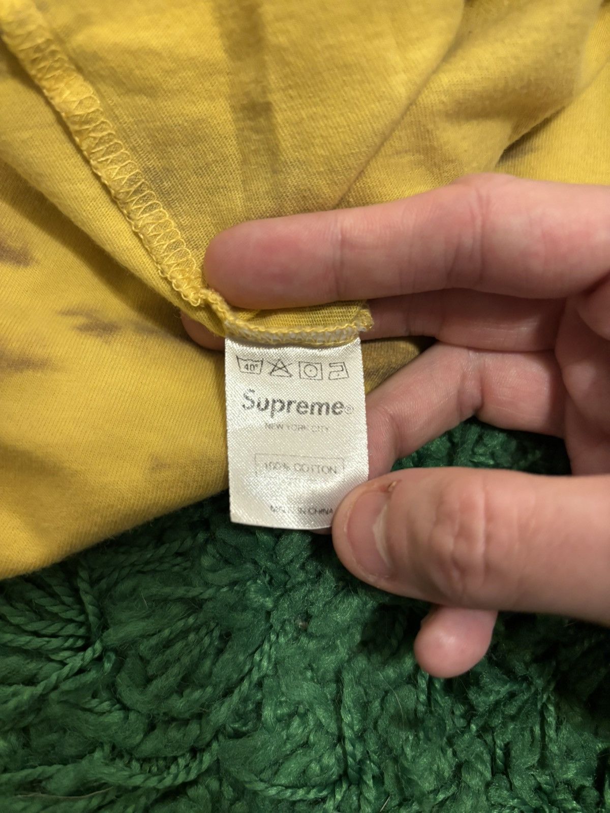 Supreme Supreme Tie-Dye Tee Size US L / EU 52-54 / 3 - 6 Thumbnail