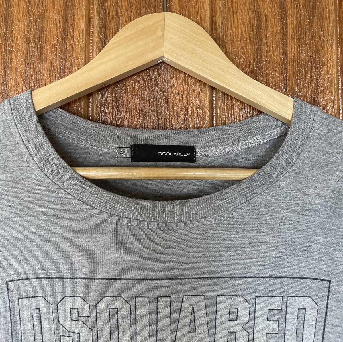 Designer × Dsquared2 × Vintage Vintage’y2k🔥DS QUARED2🔥Locker Room Distressed Longsleeve Tee Size US XL / EU 56 / 4 - 6 Thumbnail