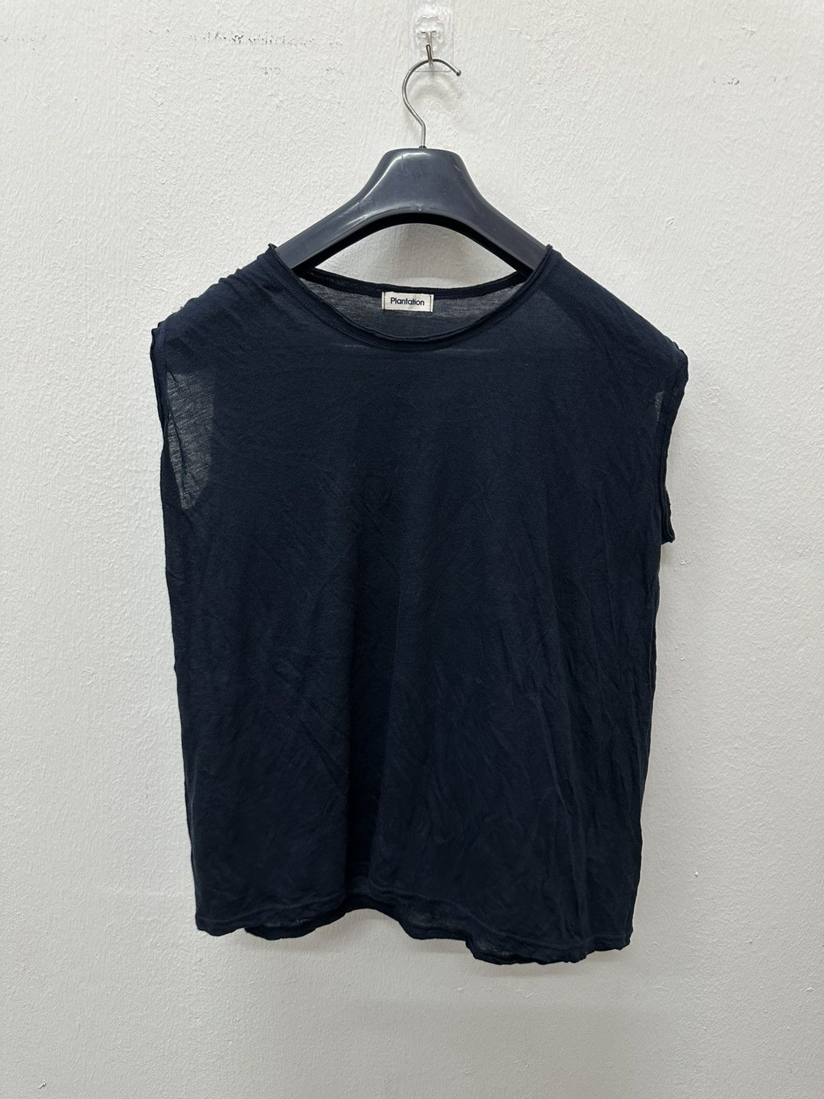 Issey Miyake Plantation Issey Miyake Cotton 100% Sleeveless Shirt Size US M / EU 48-50 / 2 - 10 Thumbnail