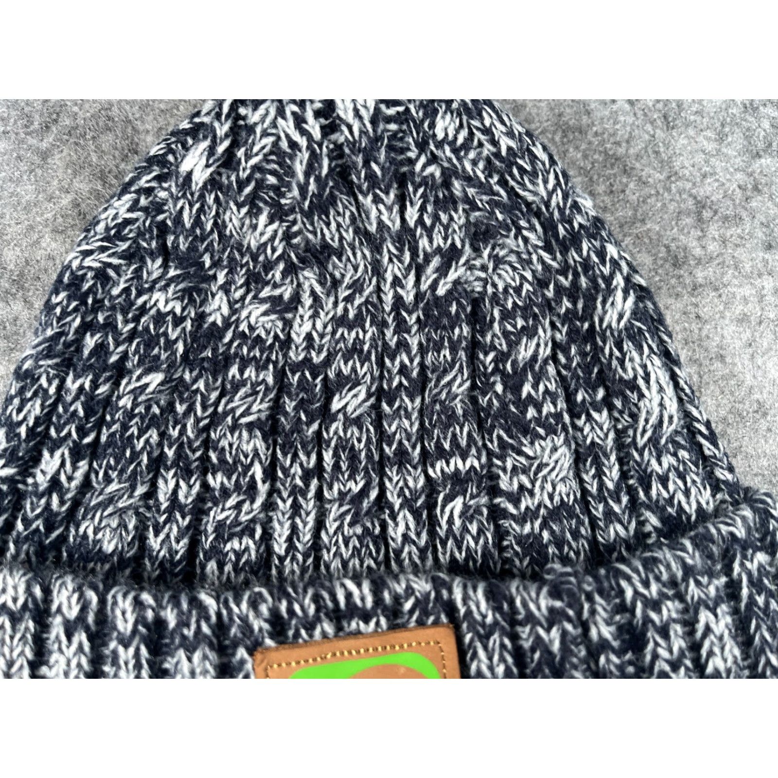 Vintage Pukka Inc Beanie Toque Adult One Size Blue Acrylic Lightweight Knit Snow Ski Outdoor Mens Size ONE SIZE - 3 Thumbnail