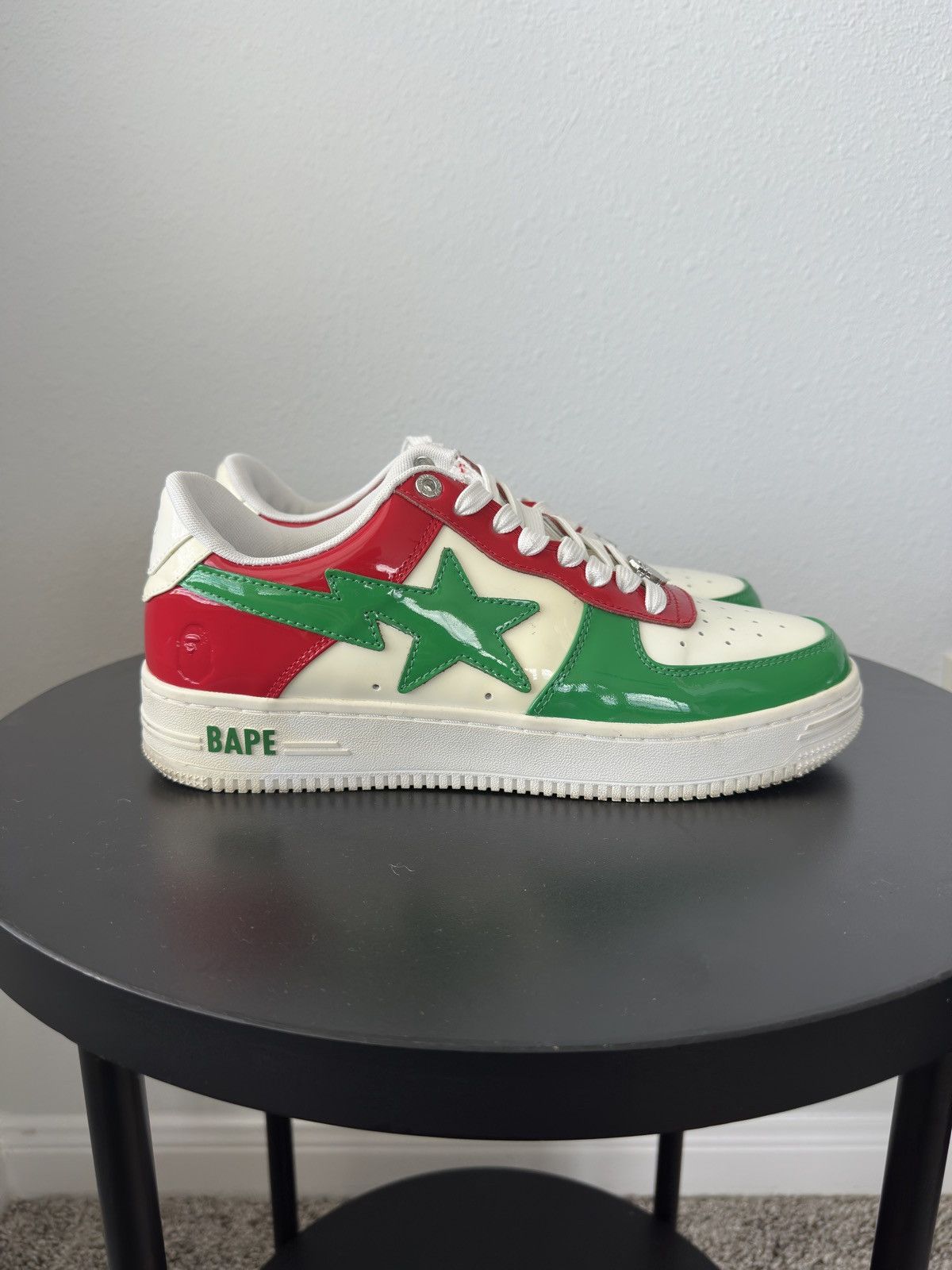 Bape BAPESTA Italia/Italy/Mexico Red White Green Size US 9 / EU 42 - 3 Thumbnail