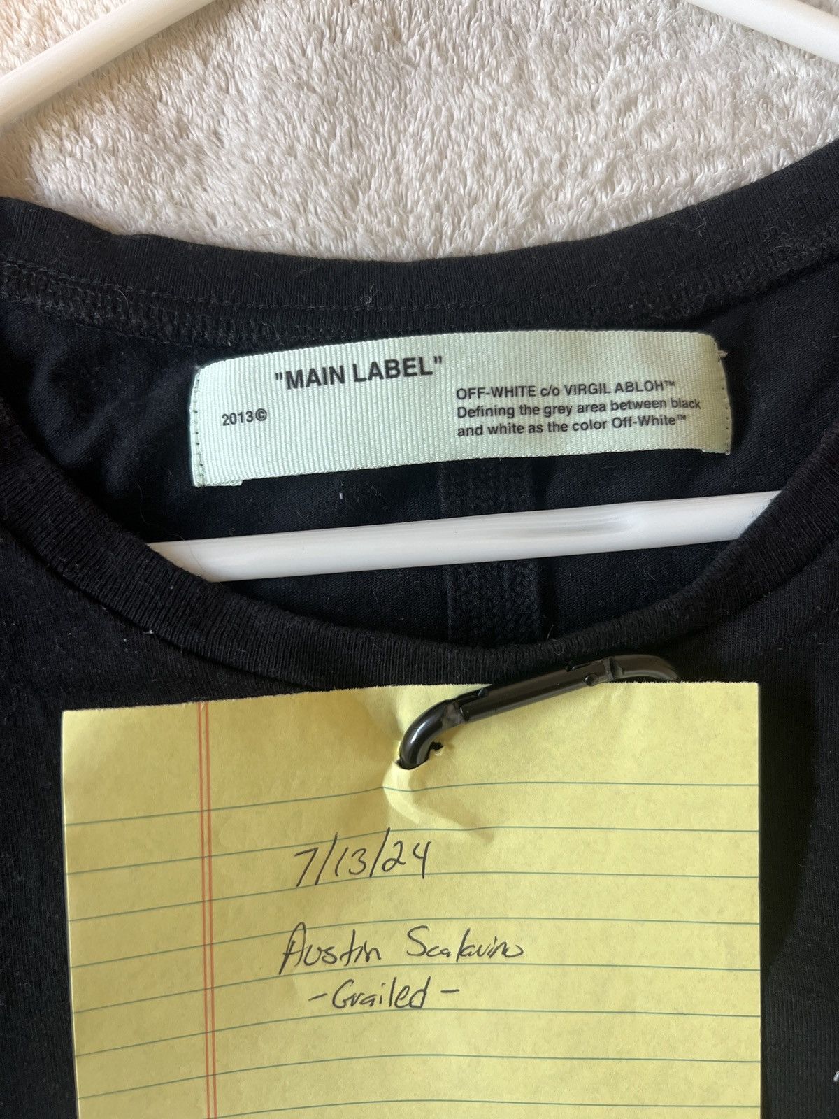 Off-White Off White ‘3D Logo’ Black XL Size US XL / EU 56 / 4 - 3 Thumbnail