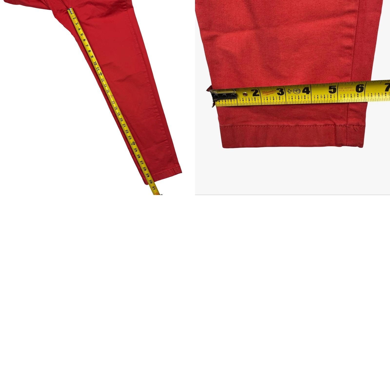Bonobos Bonobos Men’s Cotton Blend Drawstring Flat Front Chino Red 32x30 Pants Size ONE SIZE - 8 Thumbnail