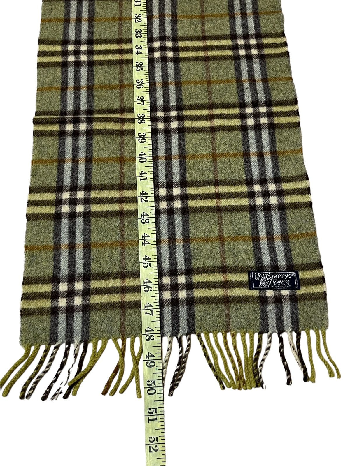 Burberry NICE🔥VINTAGE BURBERRYS NOVA CHECK CASHMERE MUFLER/SCARF Size ONE SIZE - 5 Thumbnail