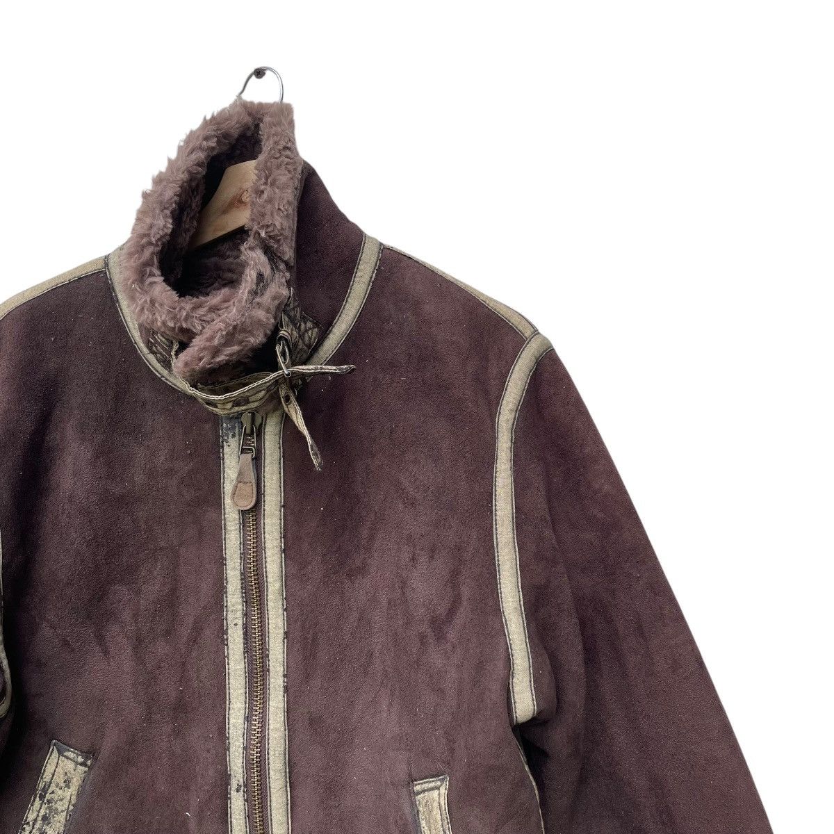 Alpha Industries × Aviator Nation Vintage Alpha Industries Shearling Jacket Size US M / EU 48-50 / 2 - 4 Thumbnail