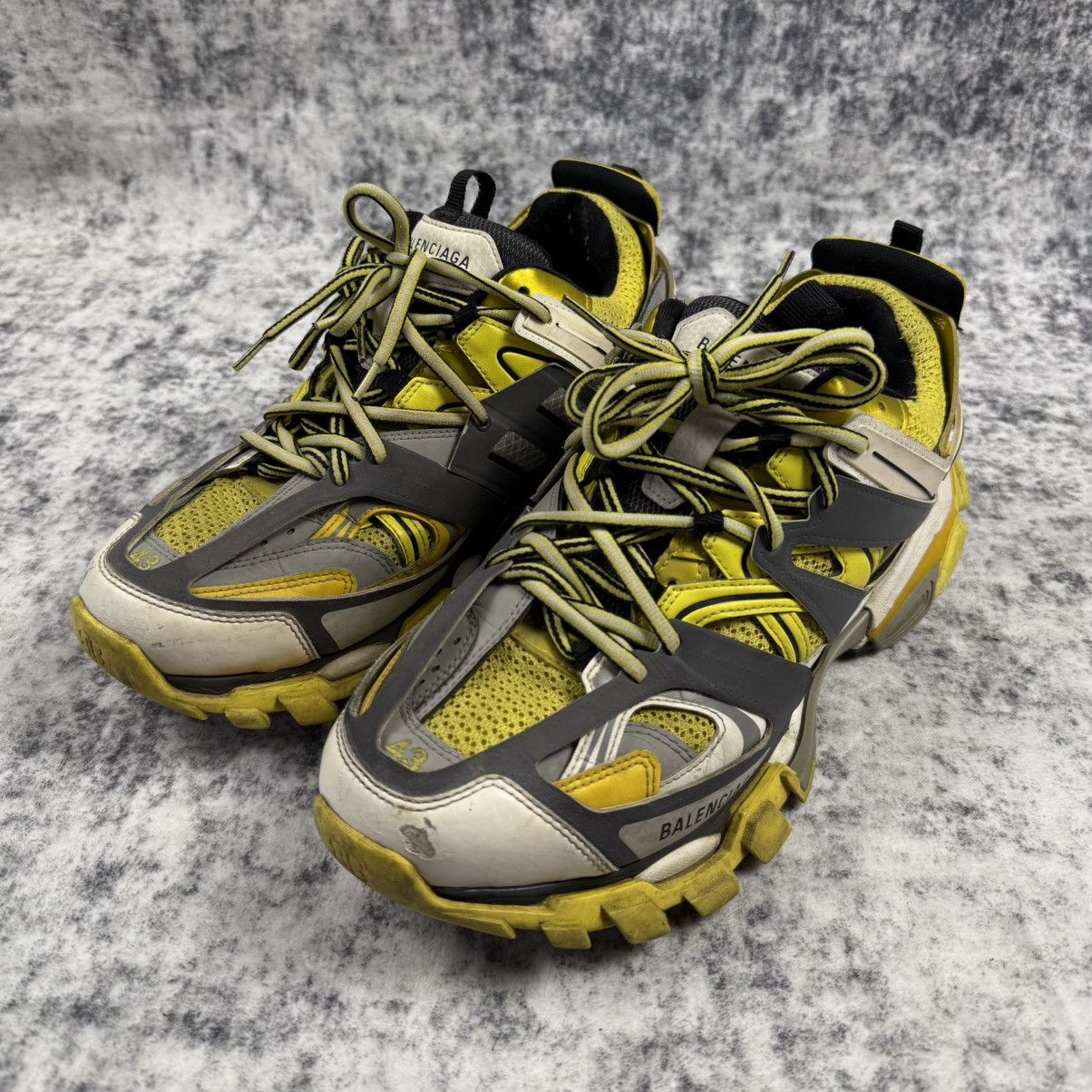 Balenciaga Balenciaga Track ‘Yellow/Black’ Shoes Size US 10 / EU 43 - 1 Thumbnail