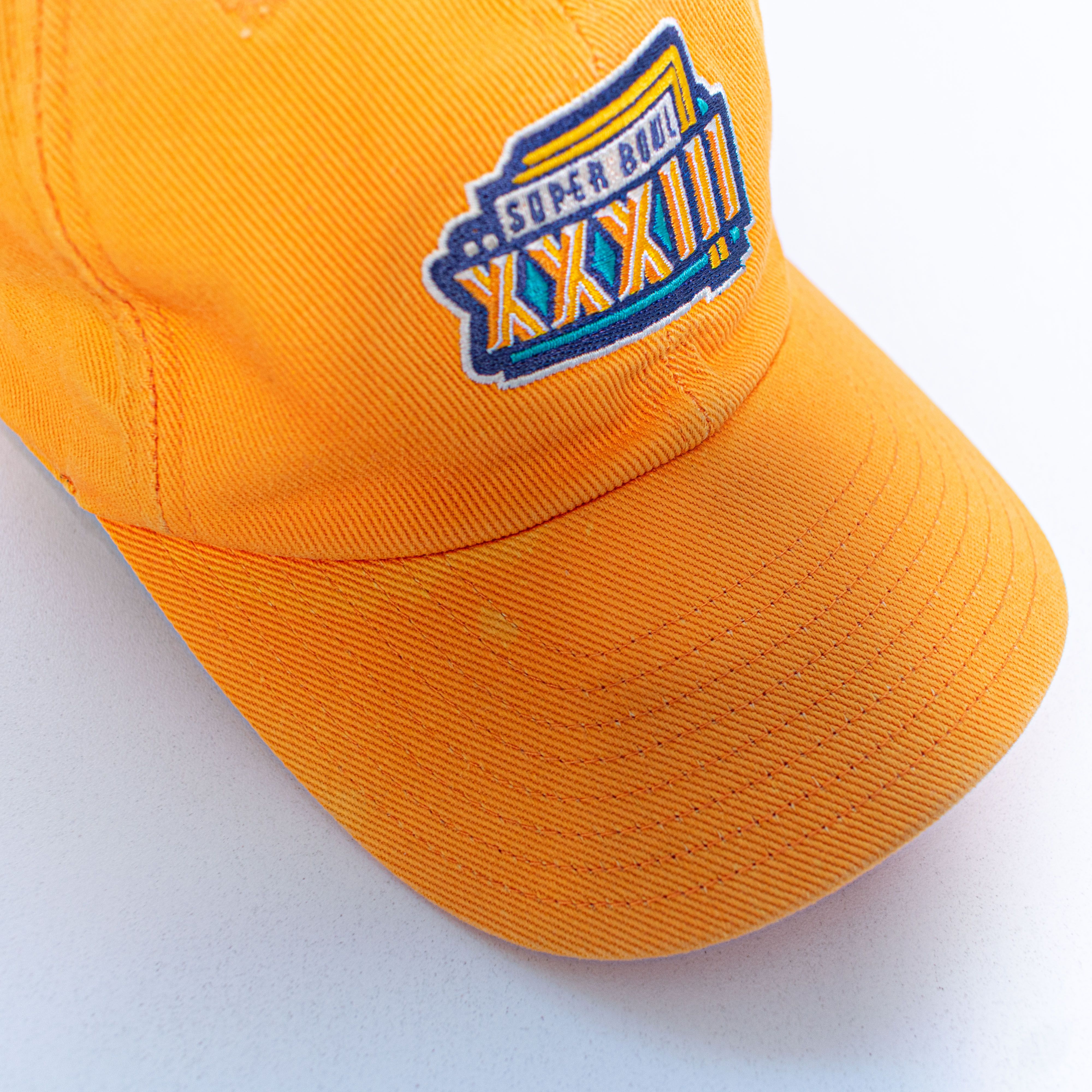 Nike 1999 Super Bowl XXXII Nike Swoosh Hat Strap Back VTG Size ONE SIZE - 10 Thumbnail