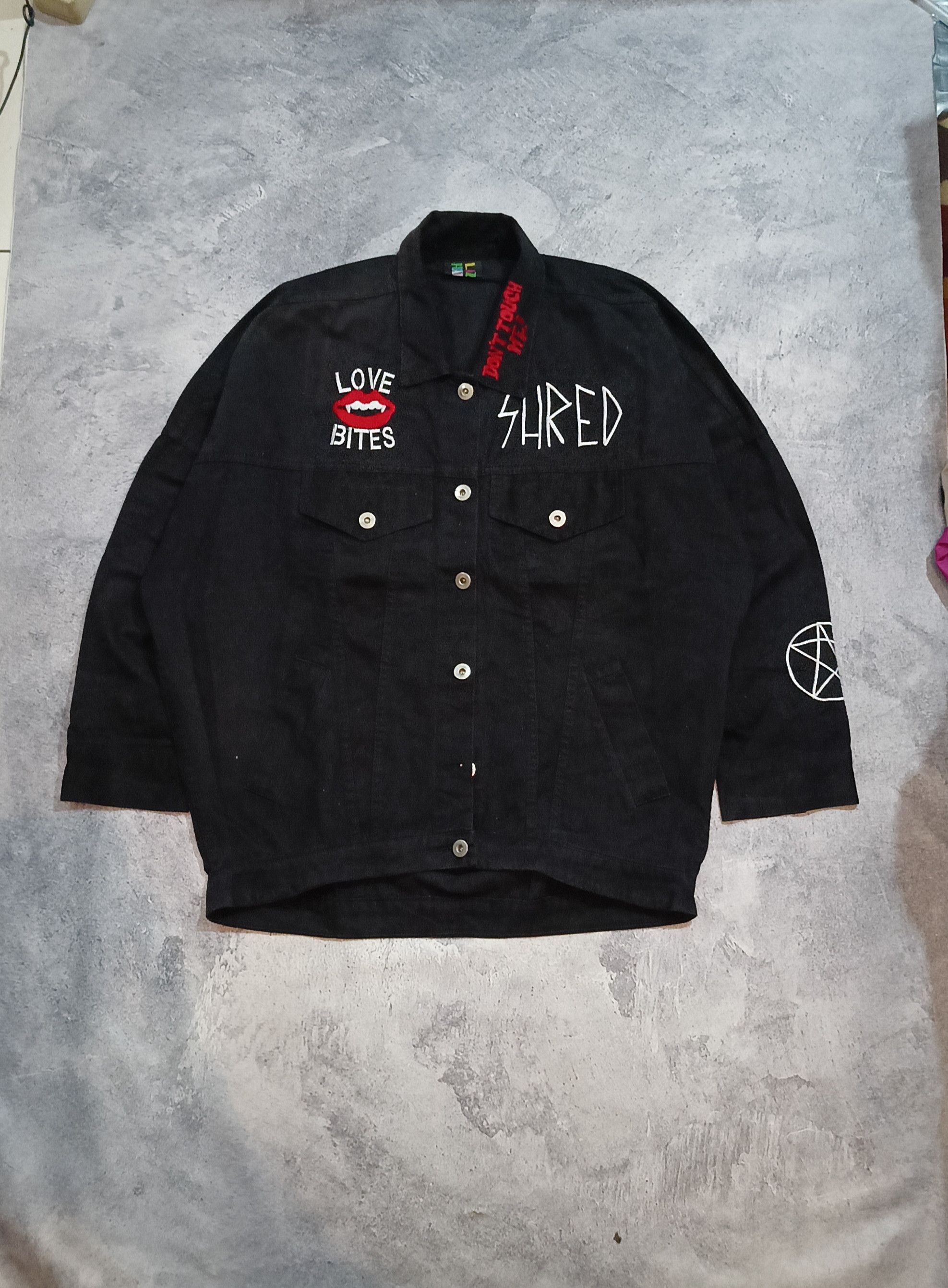 Japanese Brand Truker jacket by Lazer heaven Size US XL / EU 56 / 4 - 1 Thumbnail