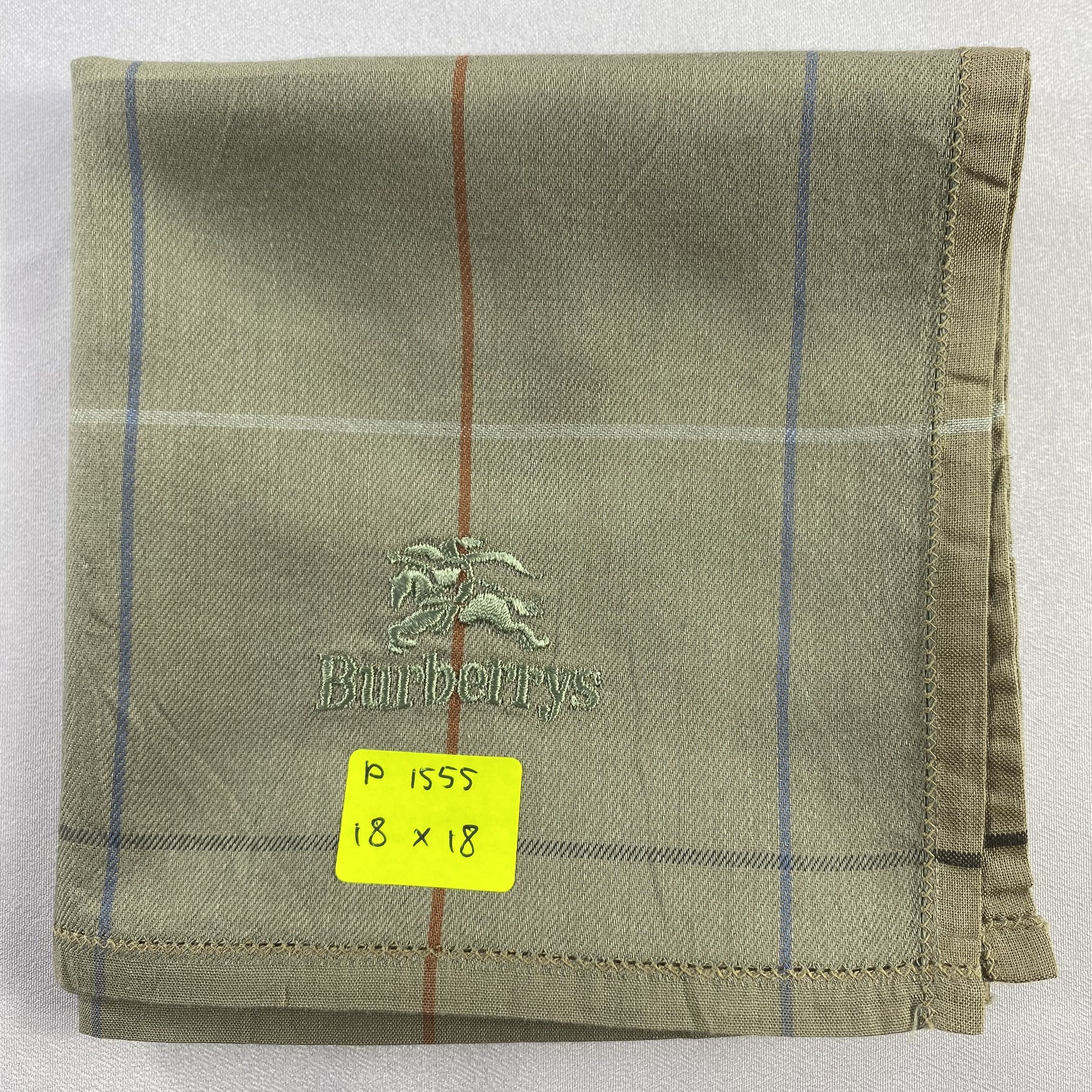 Burberry × Vintage Burberry Handkerchief / Neckerchief / Bandana-P1555 Size ONE SIZE - 5 Thumbnail