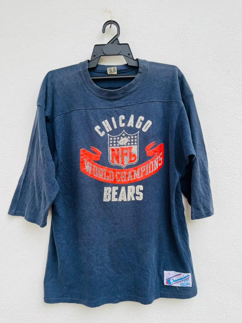 NFL × Vintage Vintage NFL Chicago Bears World Champion Shirt Size US L / EU 52-54 / 3 - 1 Thumbnail