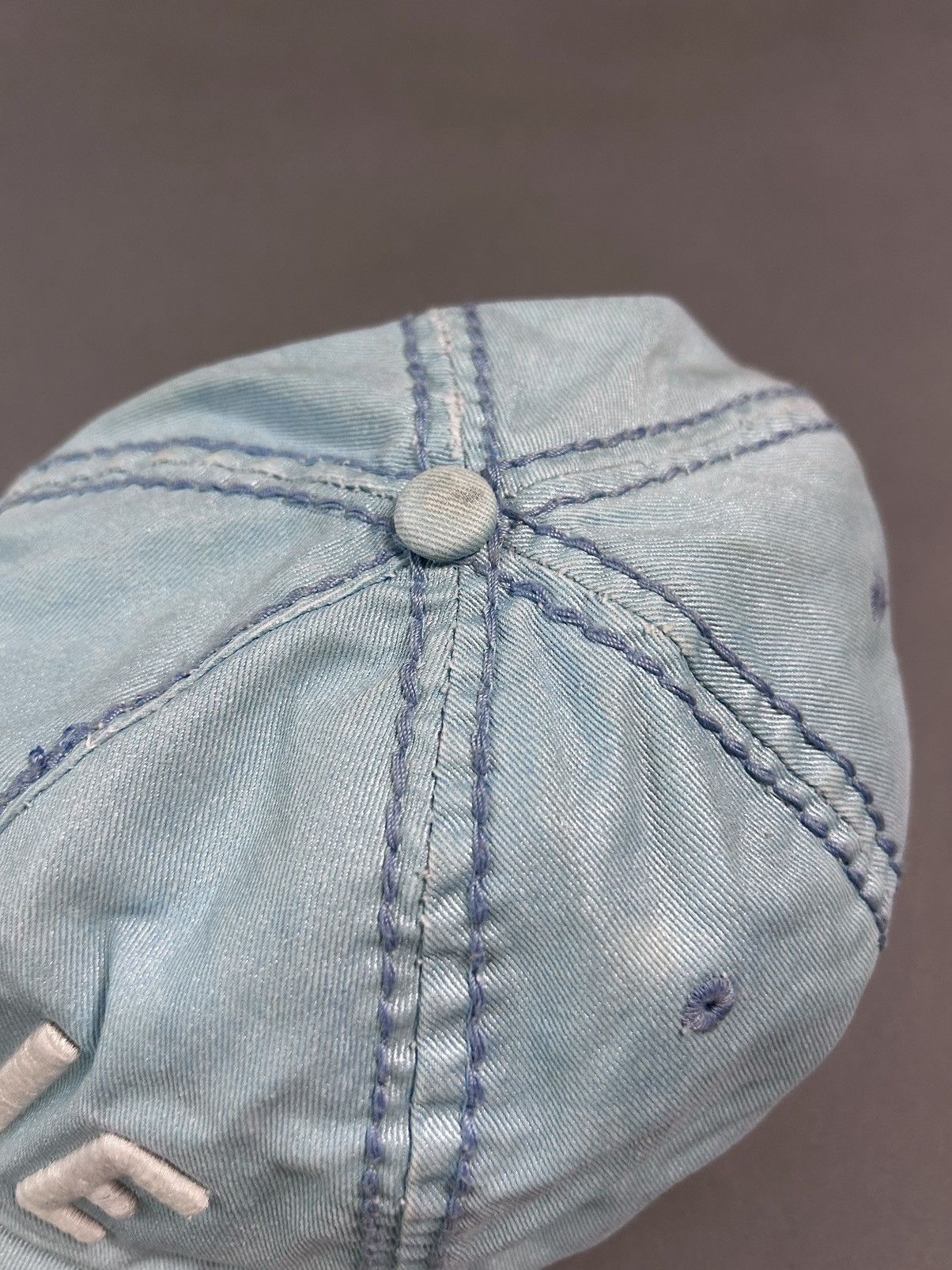 True Religion True Religion hat vintage baby blue cap Y2K Size ONE SIZE - 3 Thumbnail
