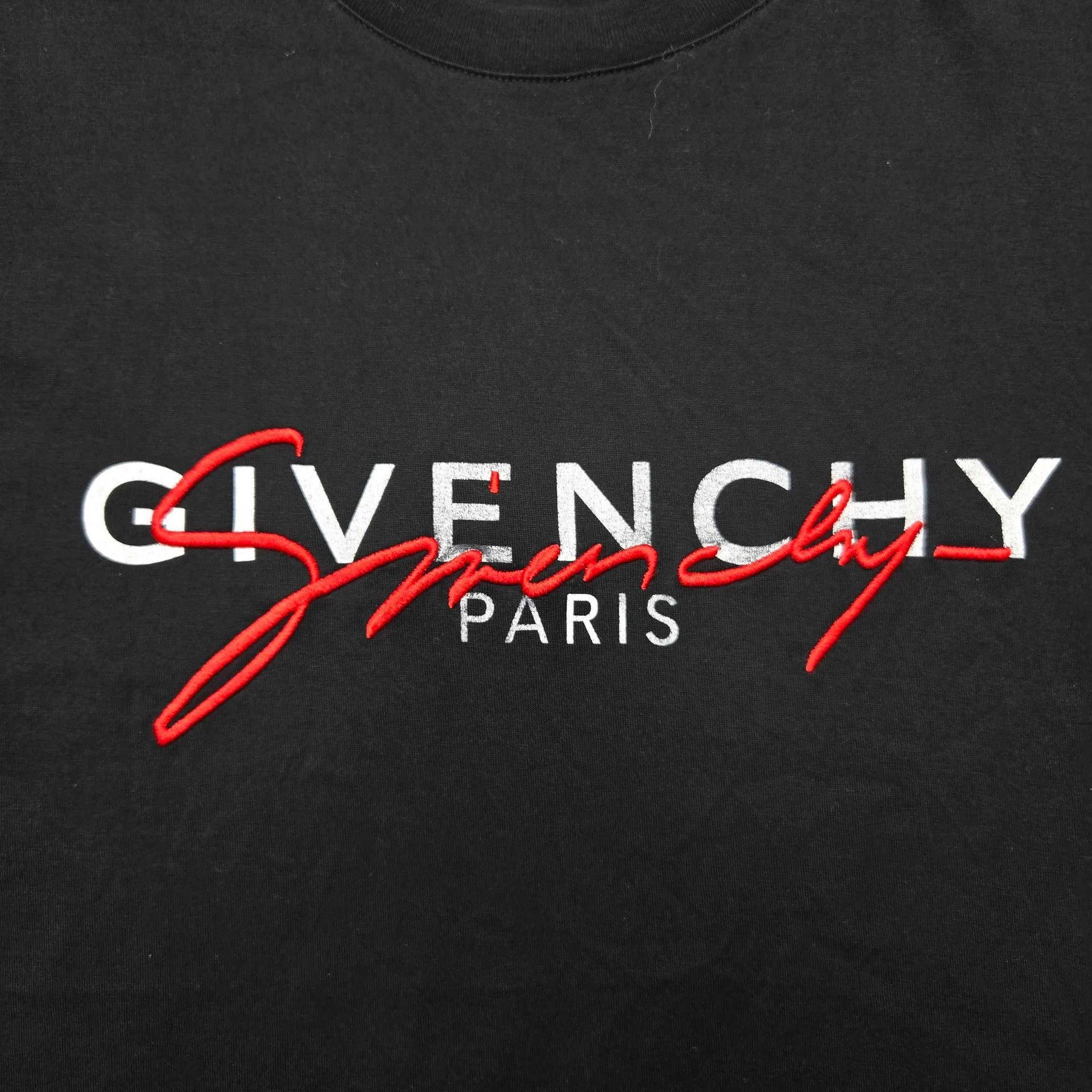 Givenchy givenchy red logo short sleeve t-shirt Size US L / EU 52-54 / 3 - 3 Thumbnail