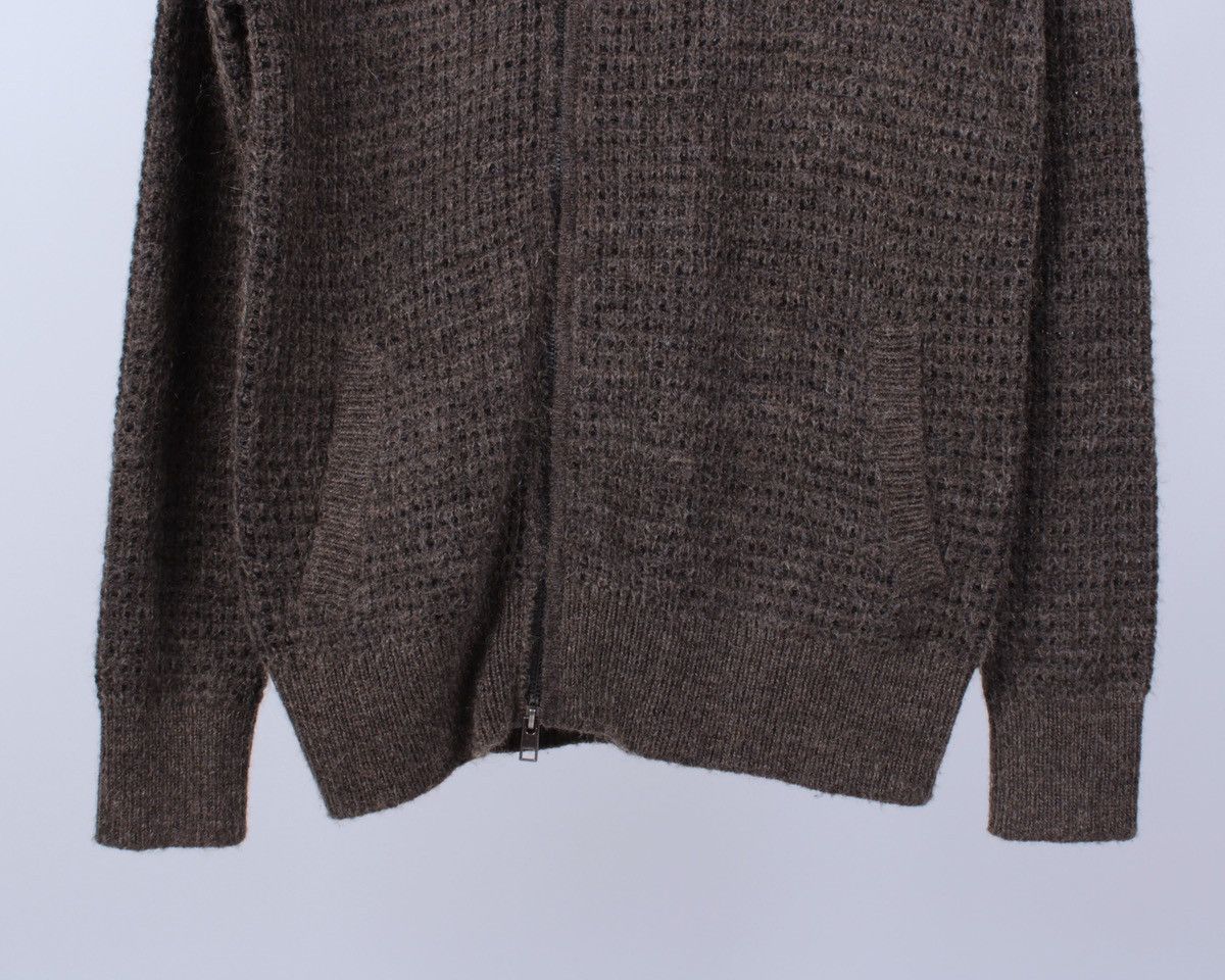 Allsaints × Designer ALLSAINTS Milton Bomber Mohair Sweater Cardigan Zip Talon Size US M / EU 48-50 / 2 - 3 Thumbnail
