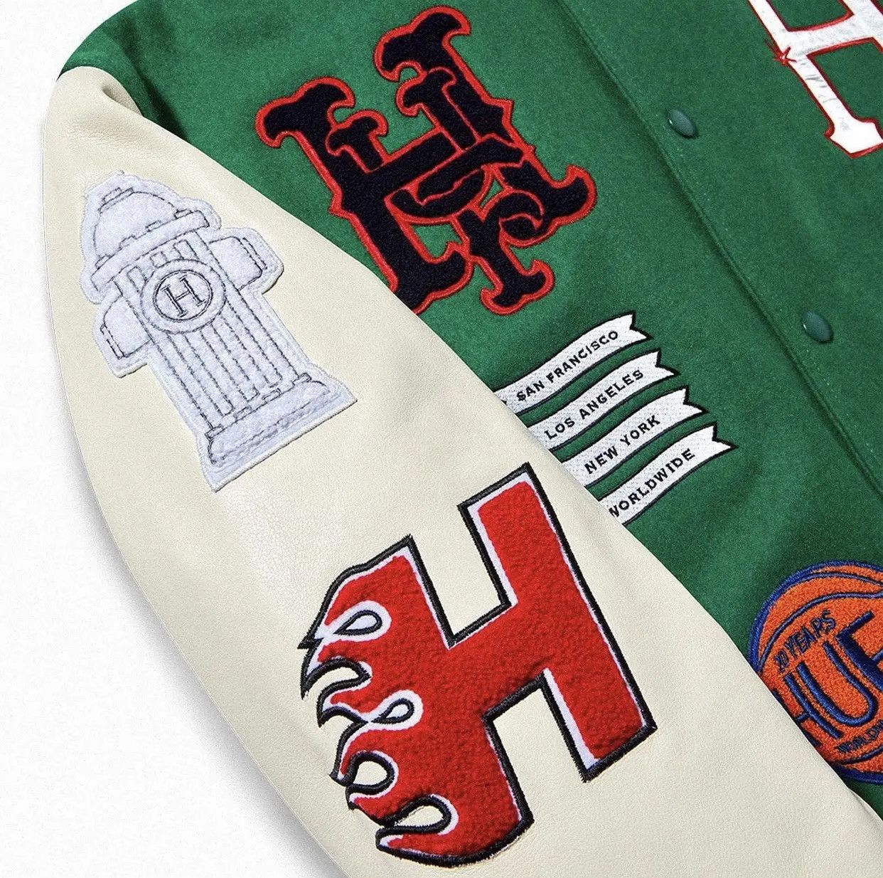 Huf HUF special-edition Classic H Varsity Jacket Size US M / EU 48-50 / 2 - 3 Thumbnail