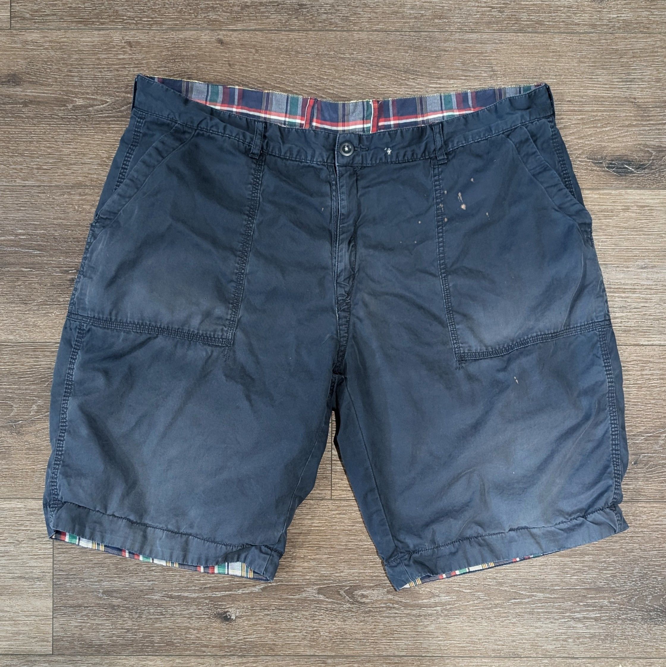 Polo Ralph Lauren × Vintage Vintage Polo Ralph Lauren reversible plaid shorts - SIZE 38 Size US 38 / EU 54 - 1 Thumbnail