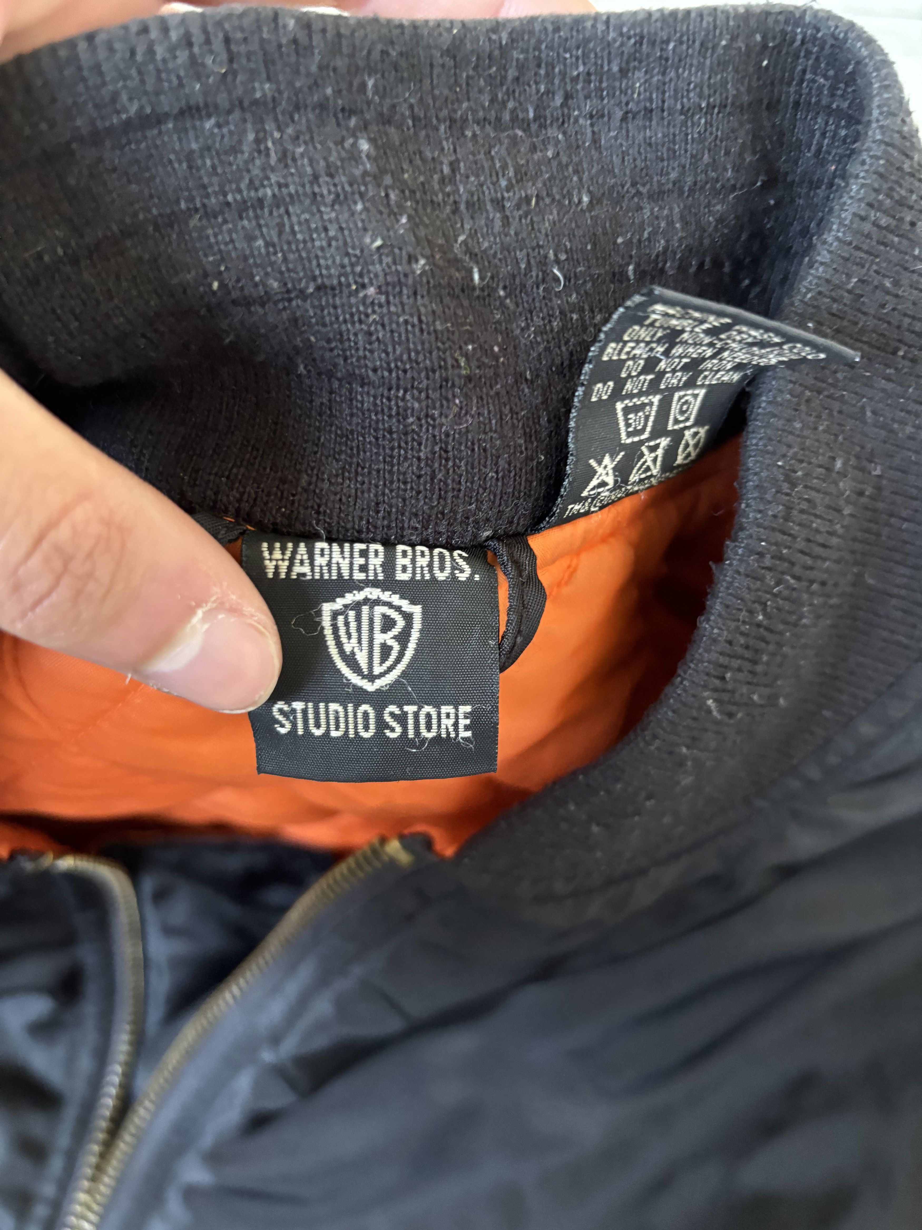 Junya Watanabe VTG RAF SIMONS TYPE! LOONEY TUNES BOMBER JACKET Size US M / EU 48-50 / 2 - 11 Thumbnail