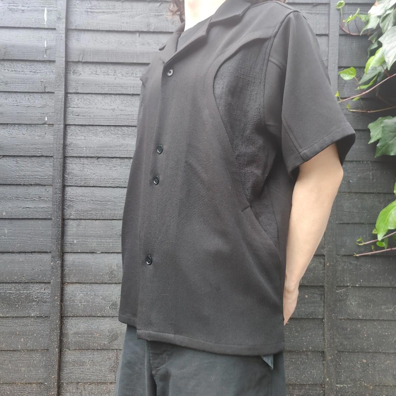 Other Japanese Black Boxy Short-Sleeve Shirt Size US S / EU 44-46 / 1 - 3 Thumbnail