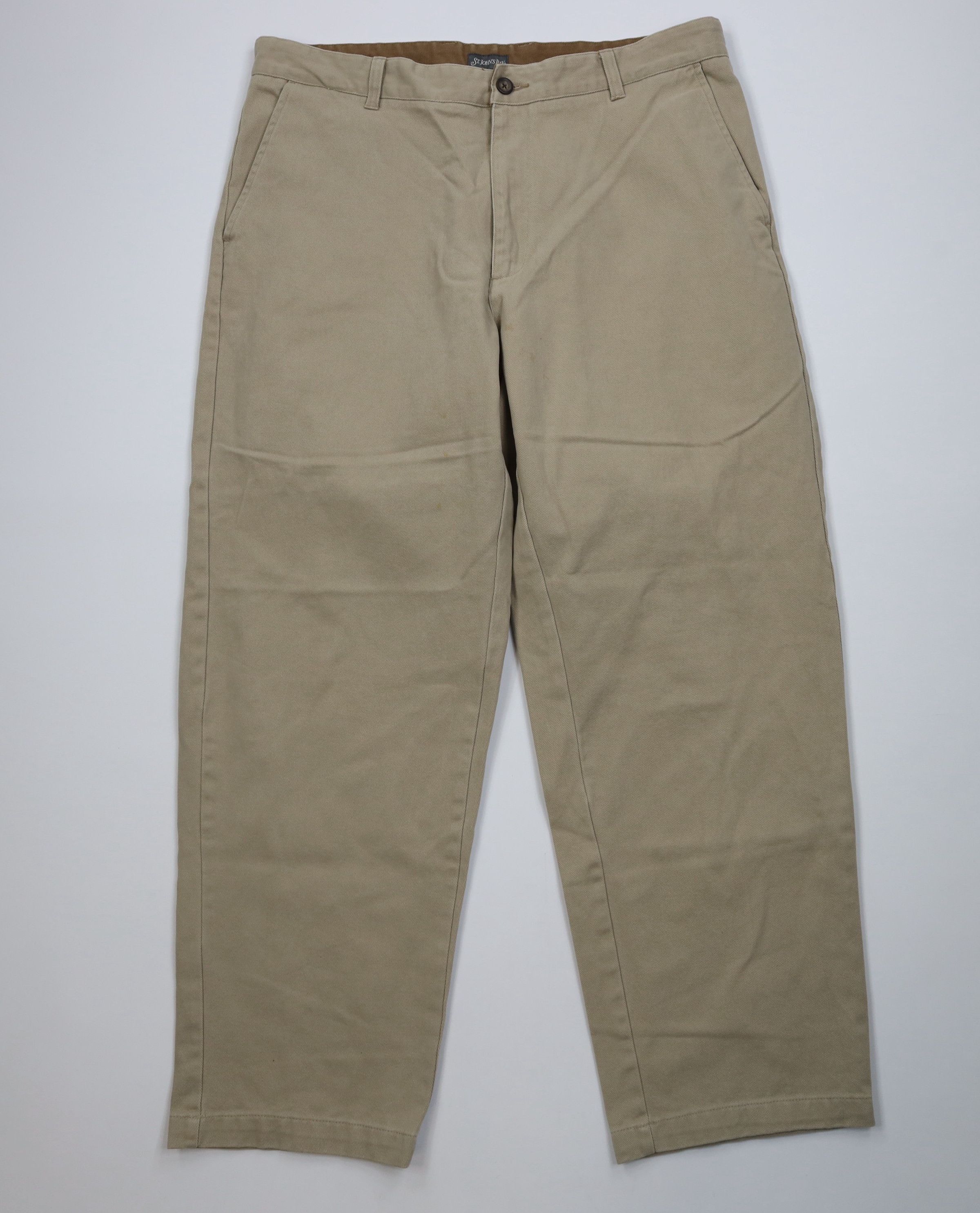 Vintage Vintage 90s Streetwear Heavyweight Twill Wide Leg Pants Size US 38 / EU 54 - 1 Thumbnail