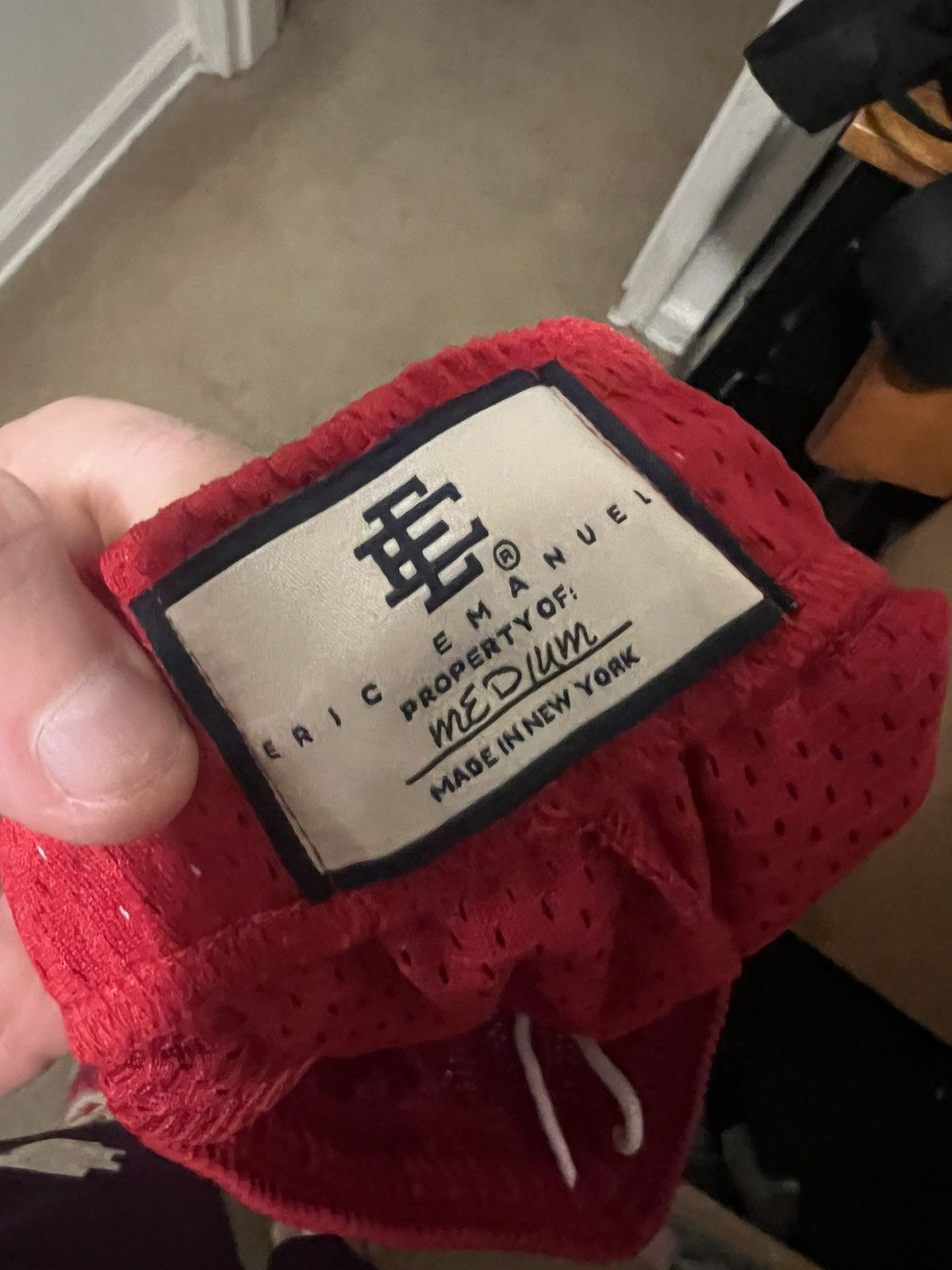 Eric Emanuel Eric Emanuel EE red baggy shorts medium Size US 30 / EU 46 - 4 Thumbnail