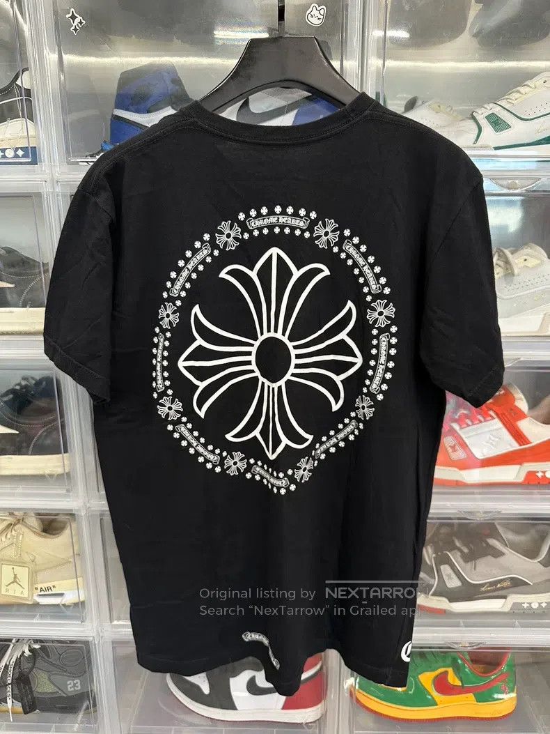 Chrome Hearts CHROME HEARTS Size L Ring cross black short sleeve Size US L / EU 52-54 / 3 - 3 Thumbnail